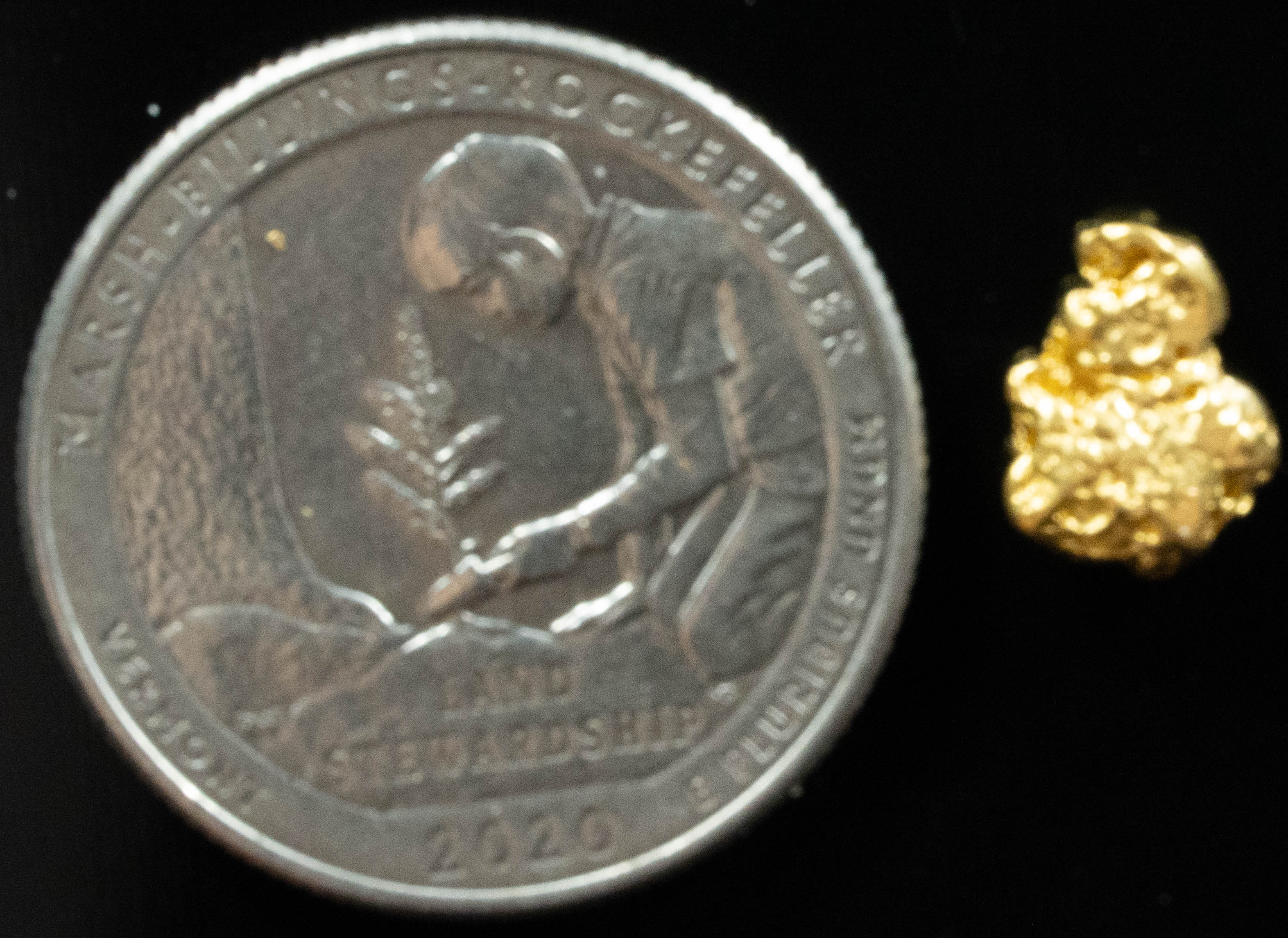 #759 Natural Gold Nugget Australian 1.15 Grams Genuine