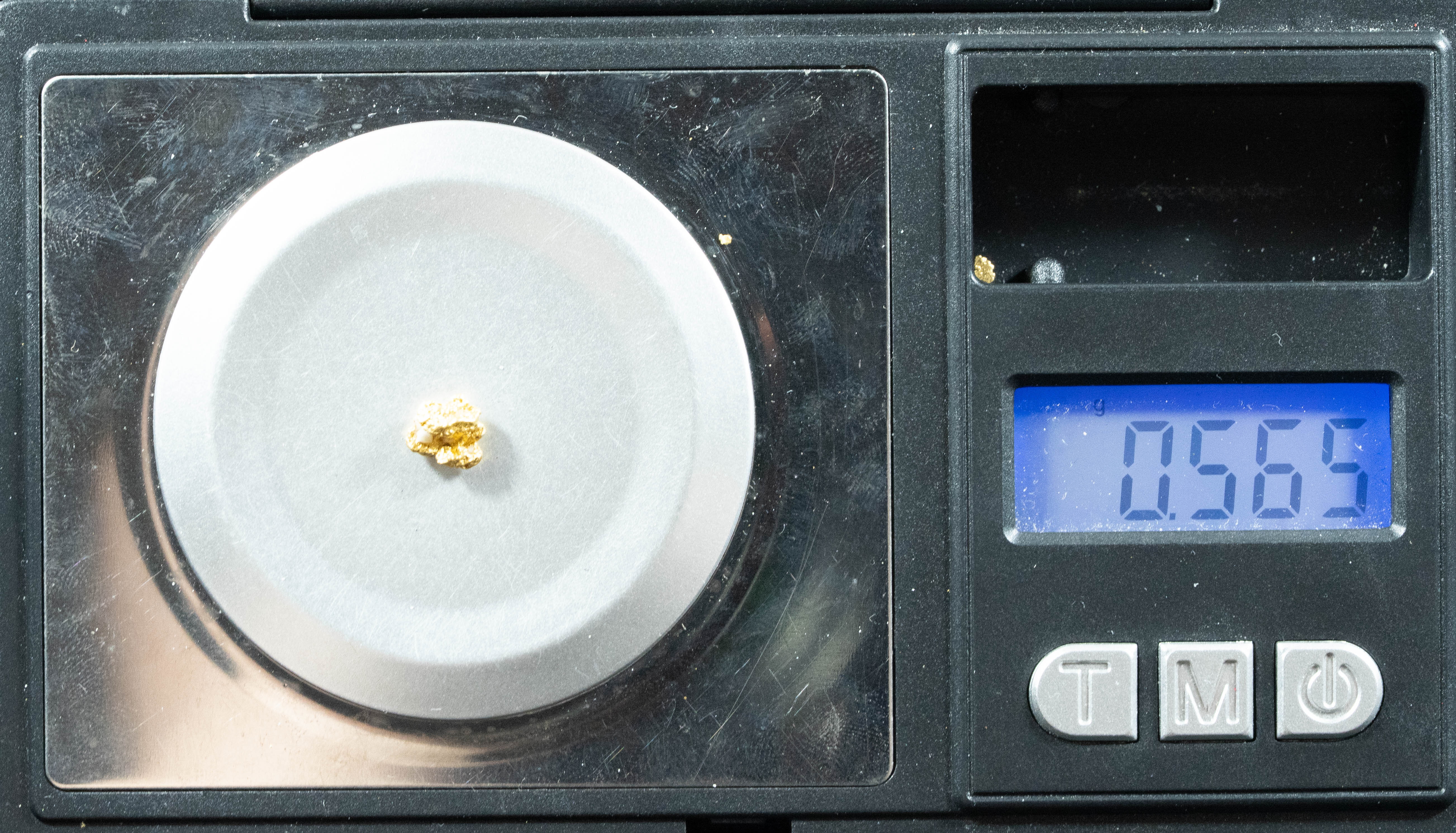 #762 Natural Gold Nugget Australian .569 Grams Genuine