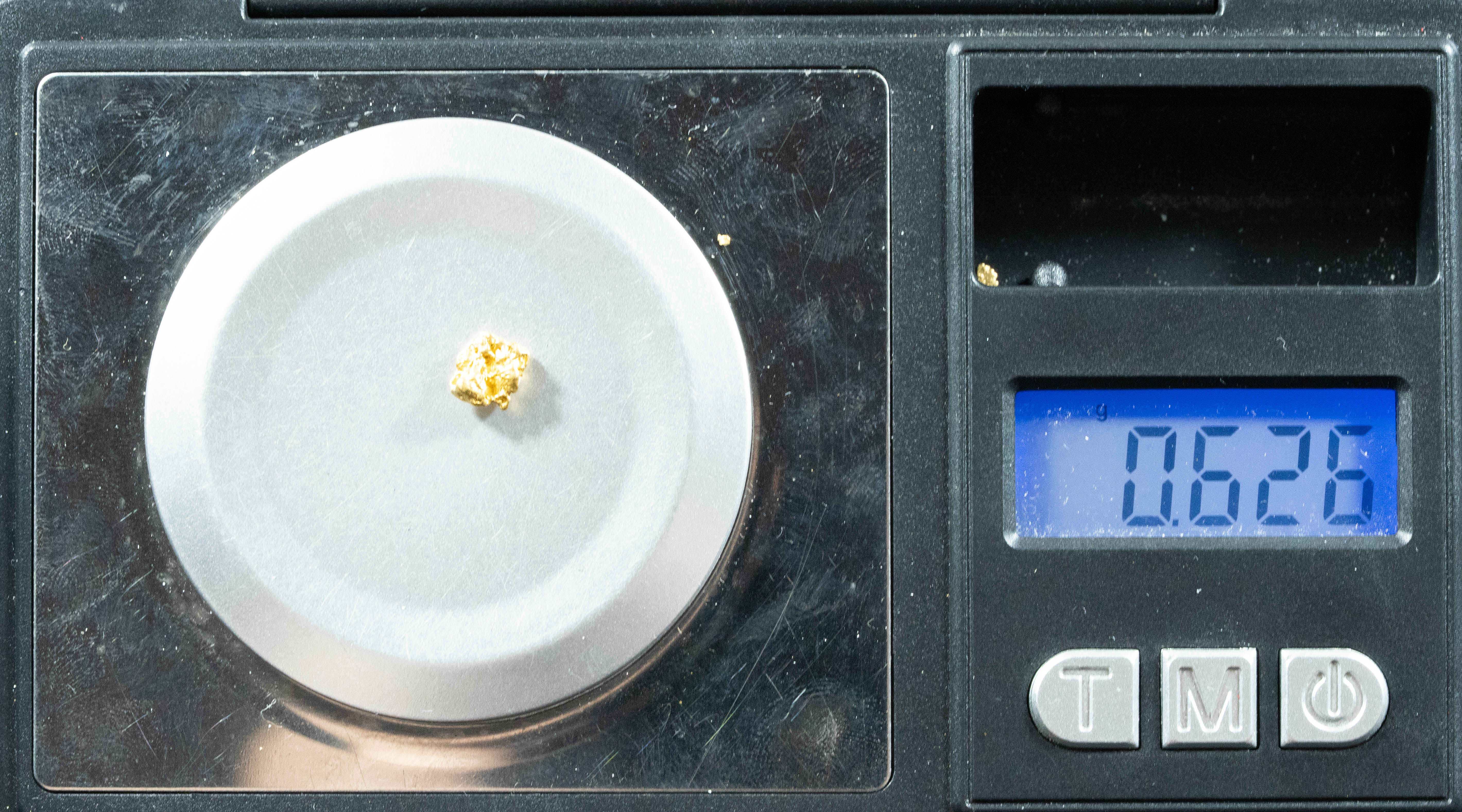 #766 Natural Gold Nugget Australian .626 Grams Genuine