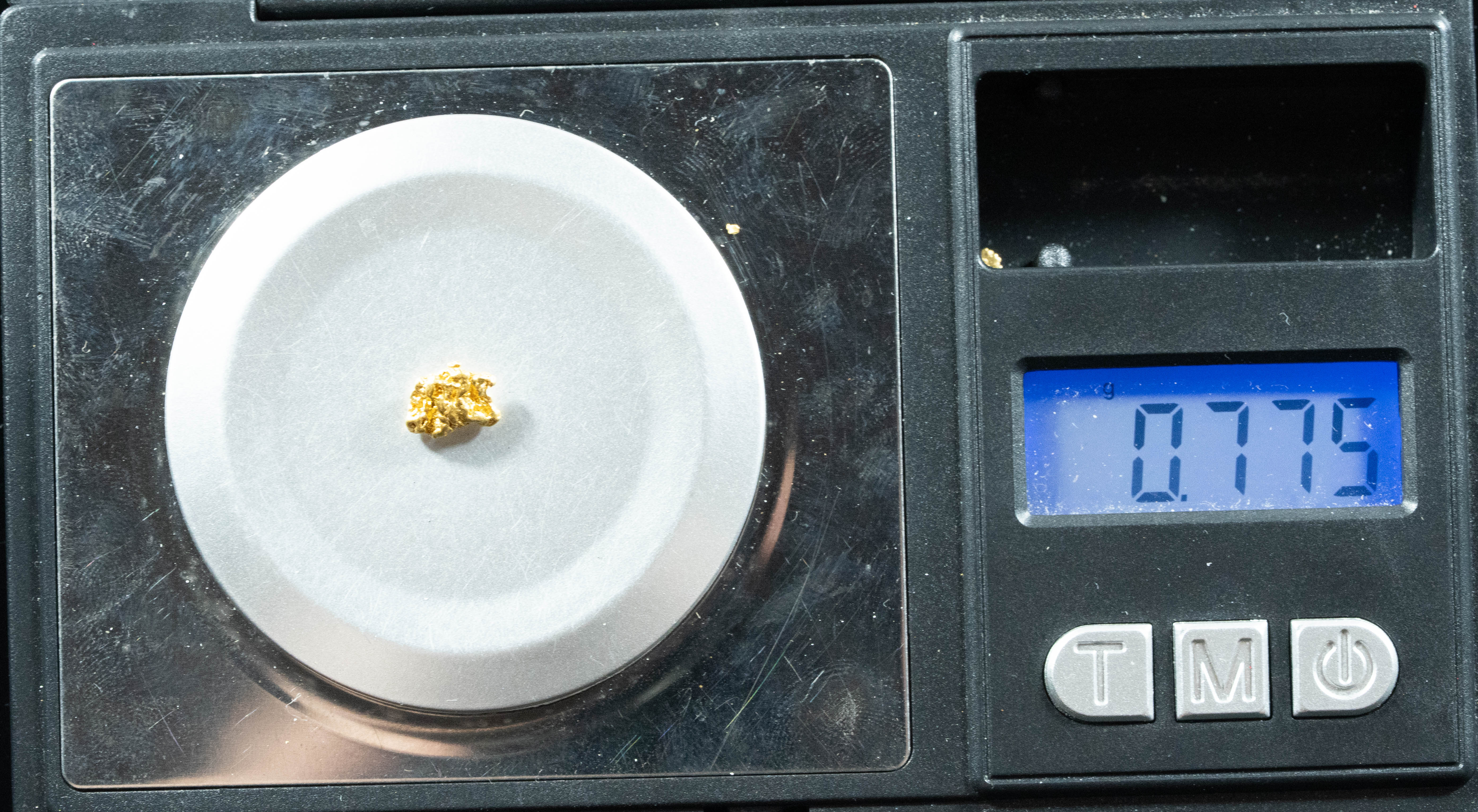 #769 Natural Gold Nugget Australian .775 Grams Genuine