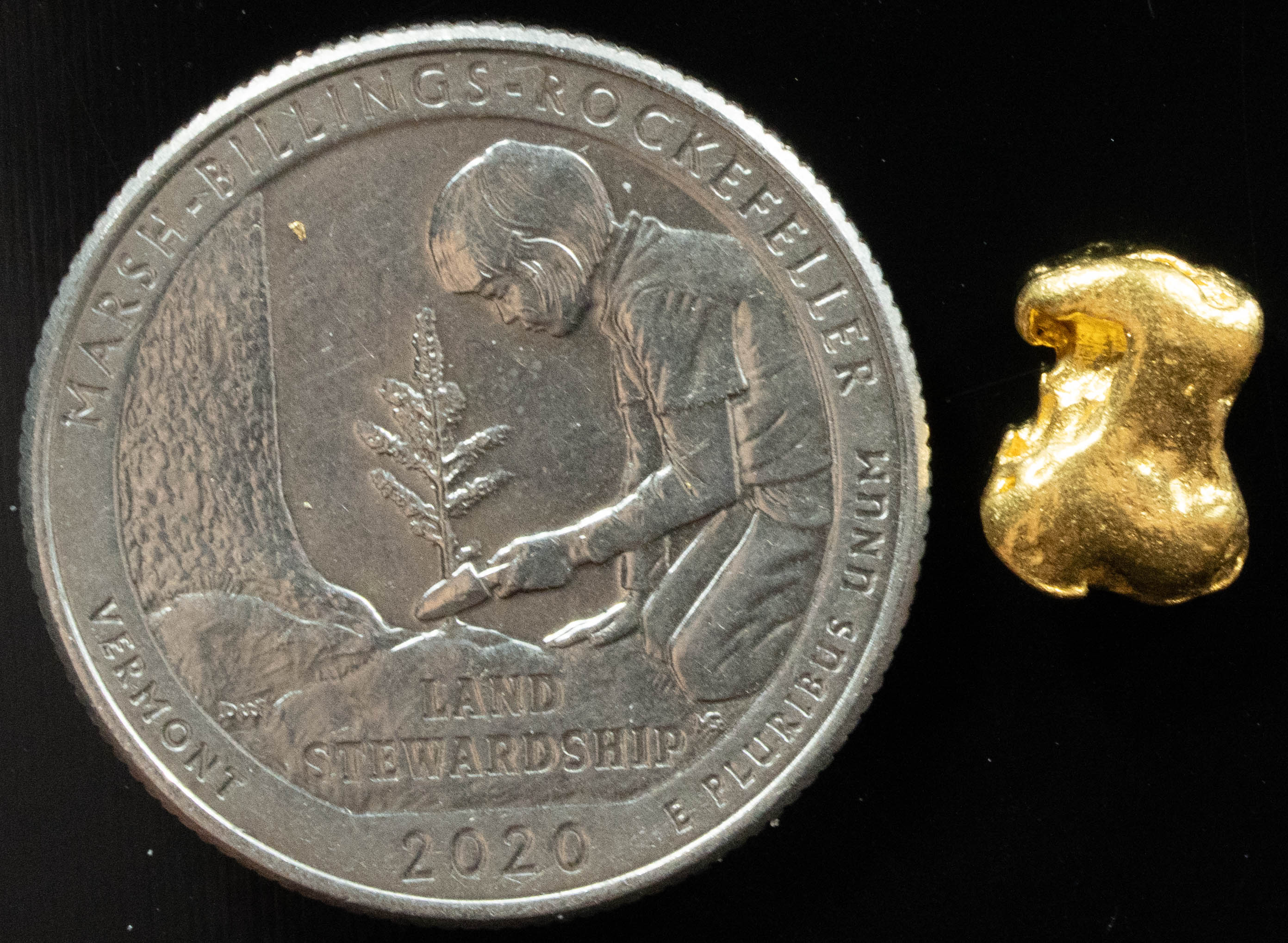 #770 Natural Gold Nugget Australian 1.78 Grams Genuine