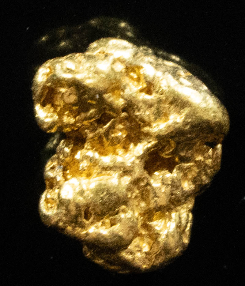 #771 Natural Gold Nugget Australian .889 Grams Genuine