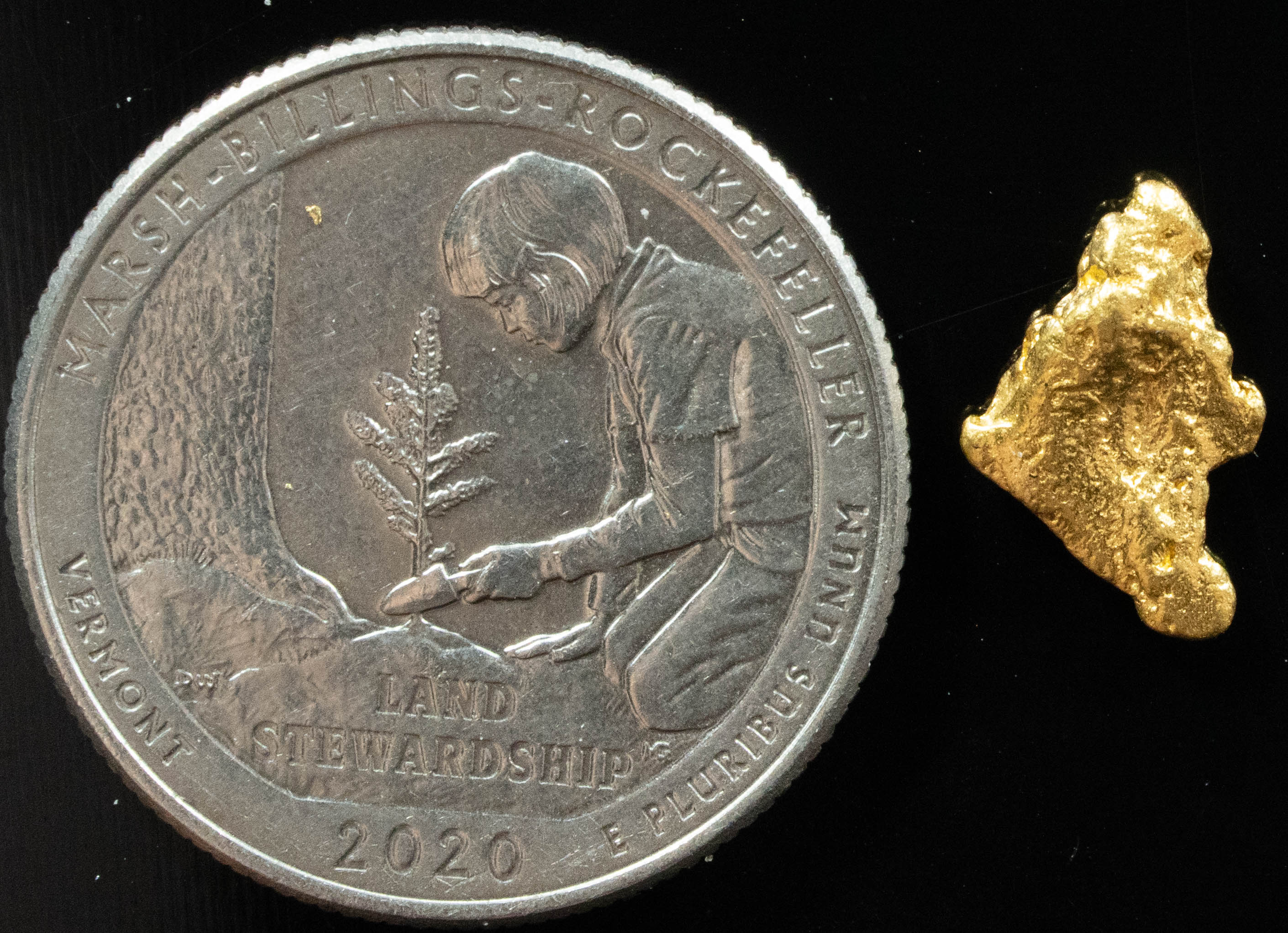 #772 Natural Gold Nugget Australian 1.13 Grams Genuine