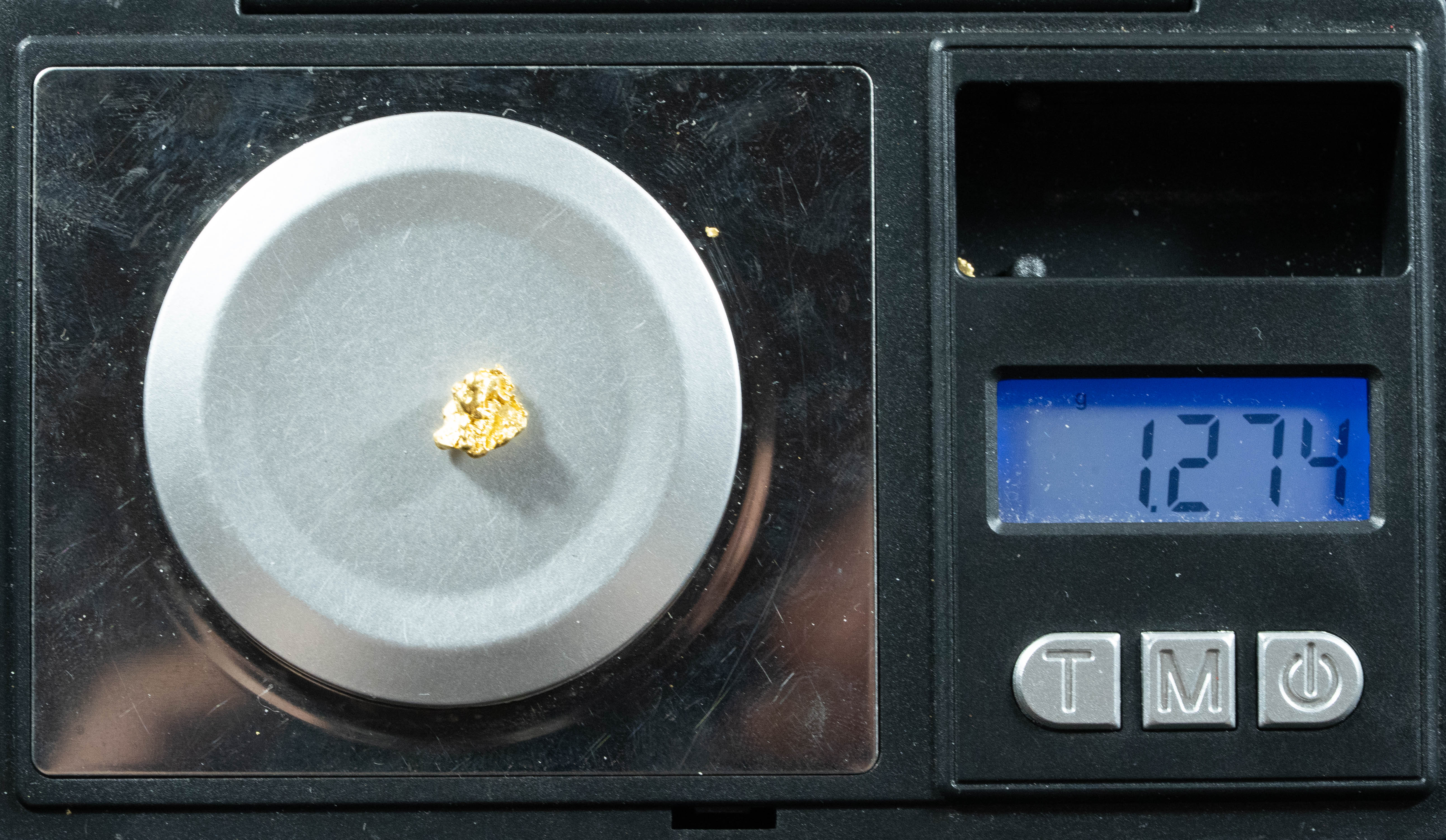 #774 Natural Gold Nugget Australian 1.27 Grams Genuine