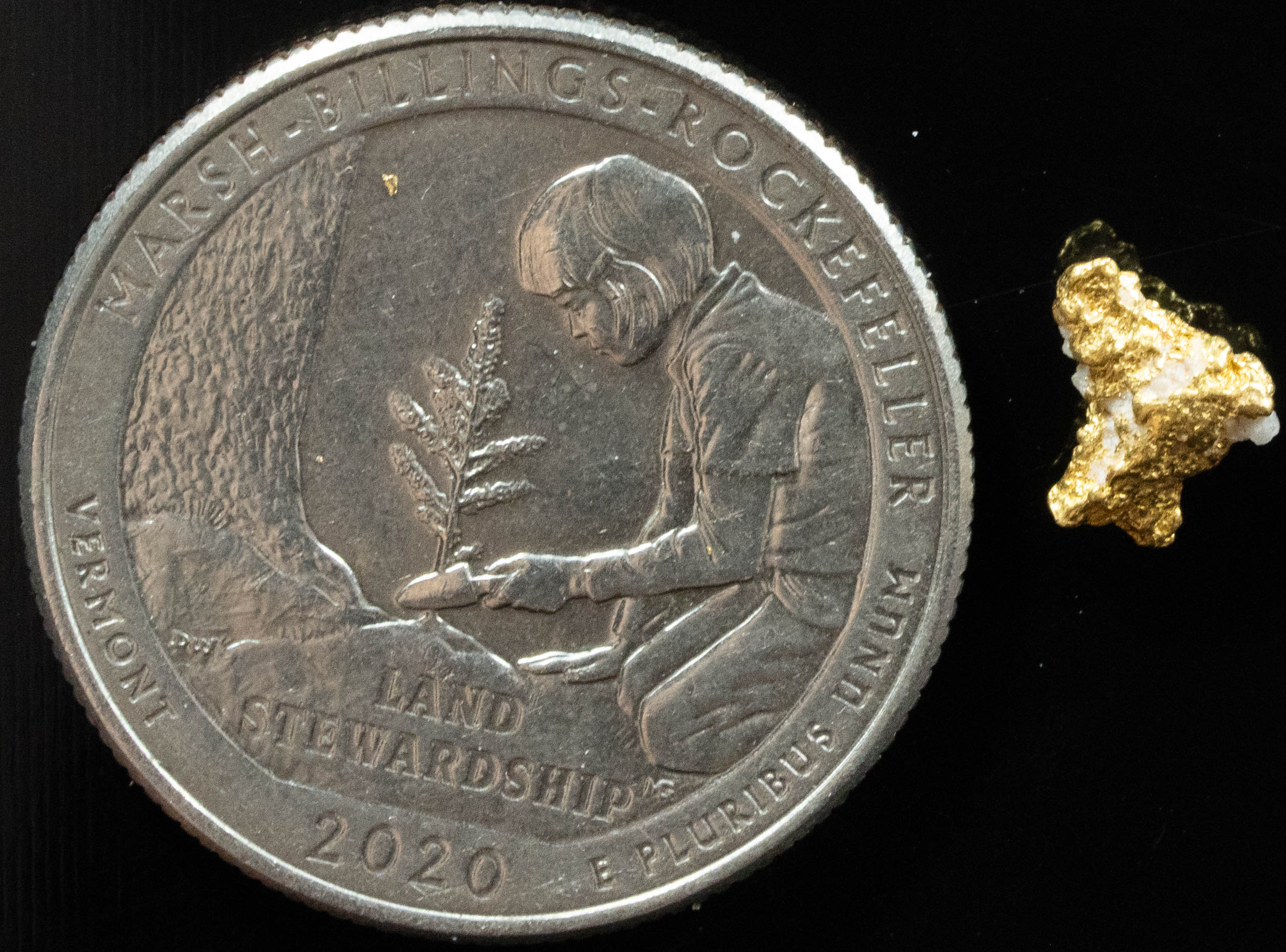#777 Natural Gold Nugget Australian .512 Grams Genuine