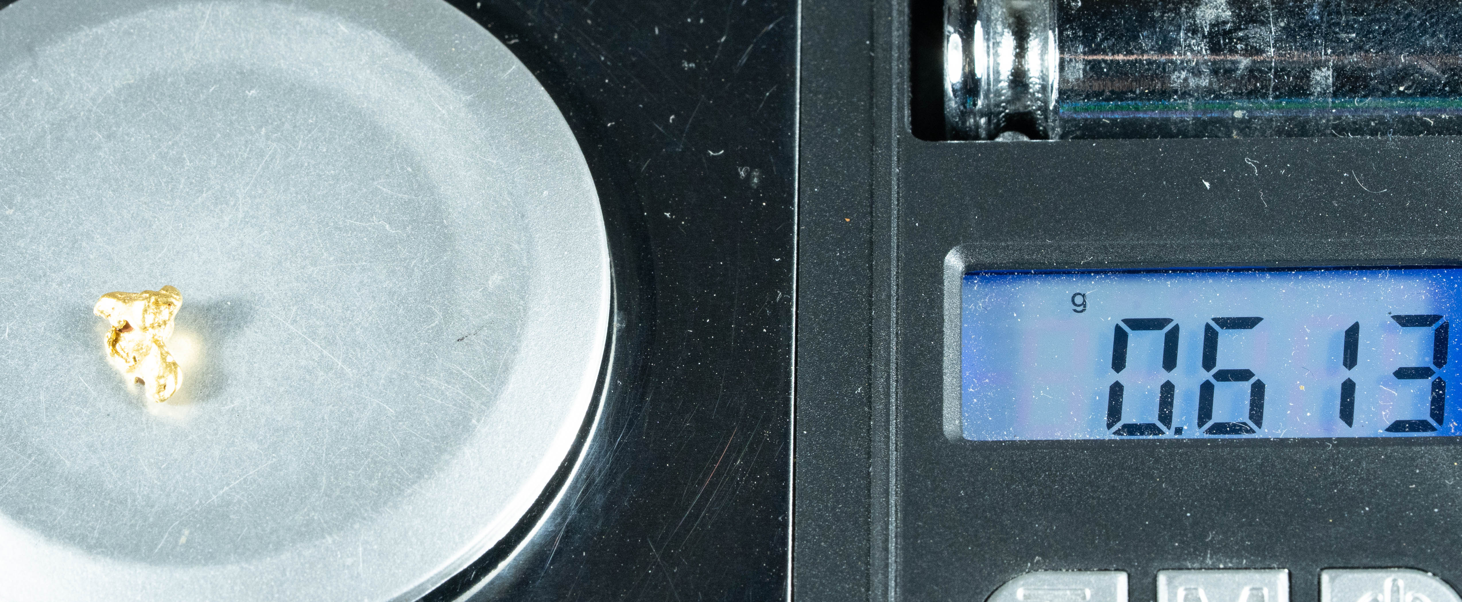 #754 Natural Gold Nugget Australian .61 Grams Genuine