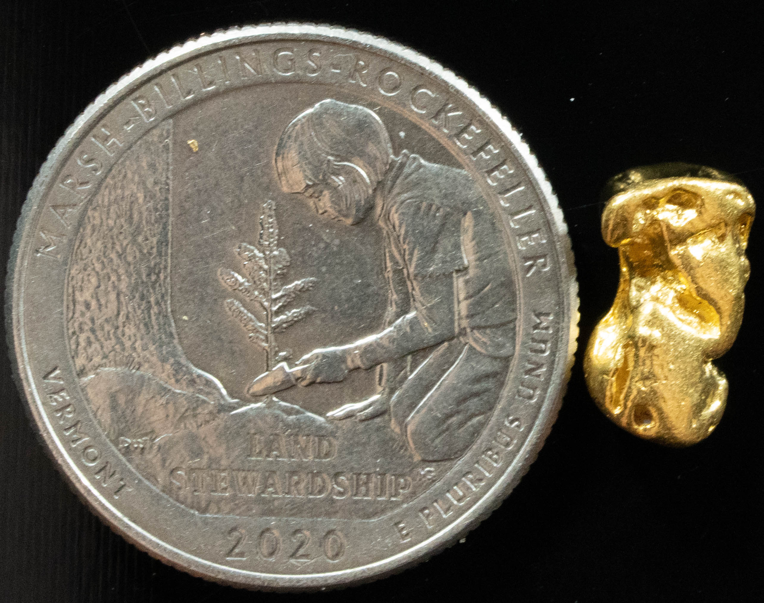 #907 Natural Gold Nugget Australian 2.30 Grams Genuine