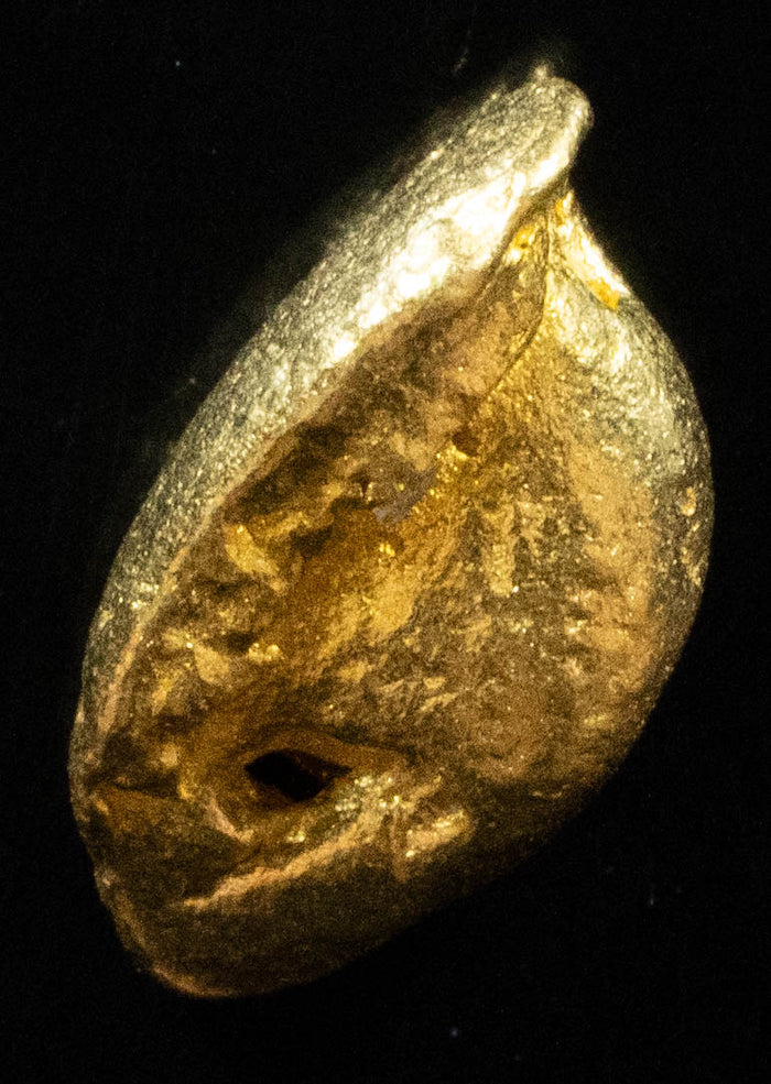 #908 Natural Gold Nugget Australian 2.62 Grams Genuine
