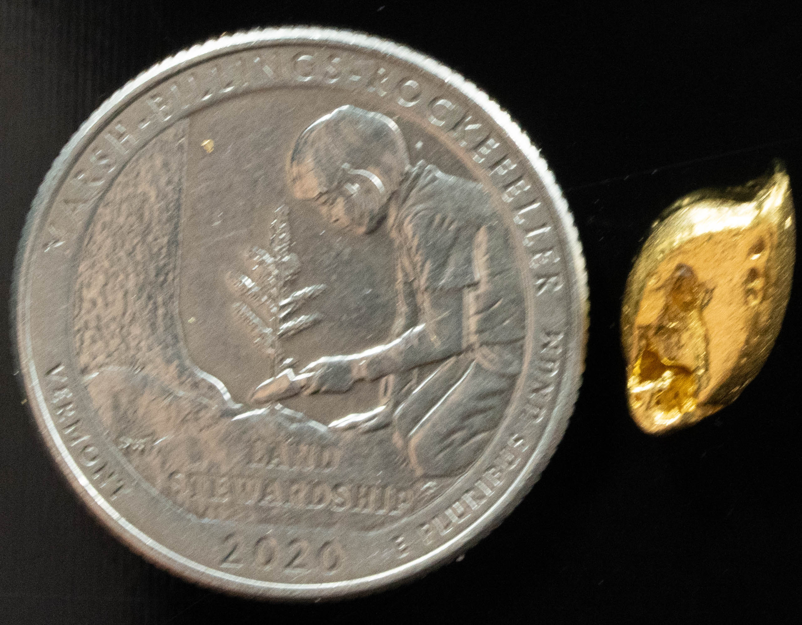#908 Natural Gold Nugget Australian 2.62 Grams Genuine