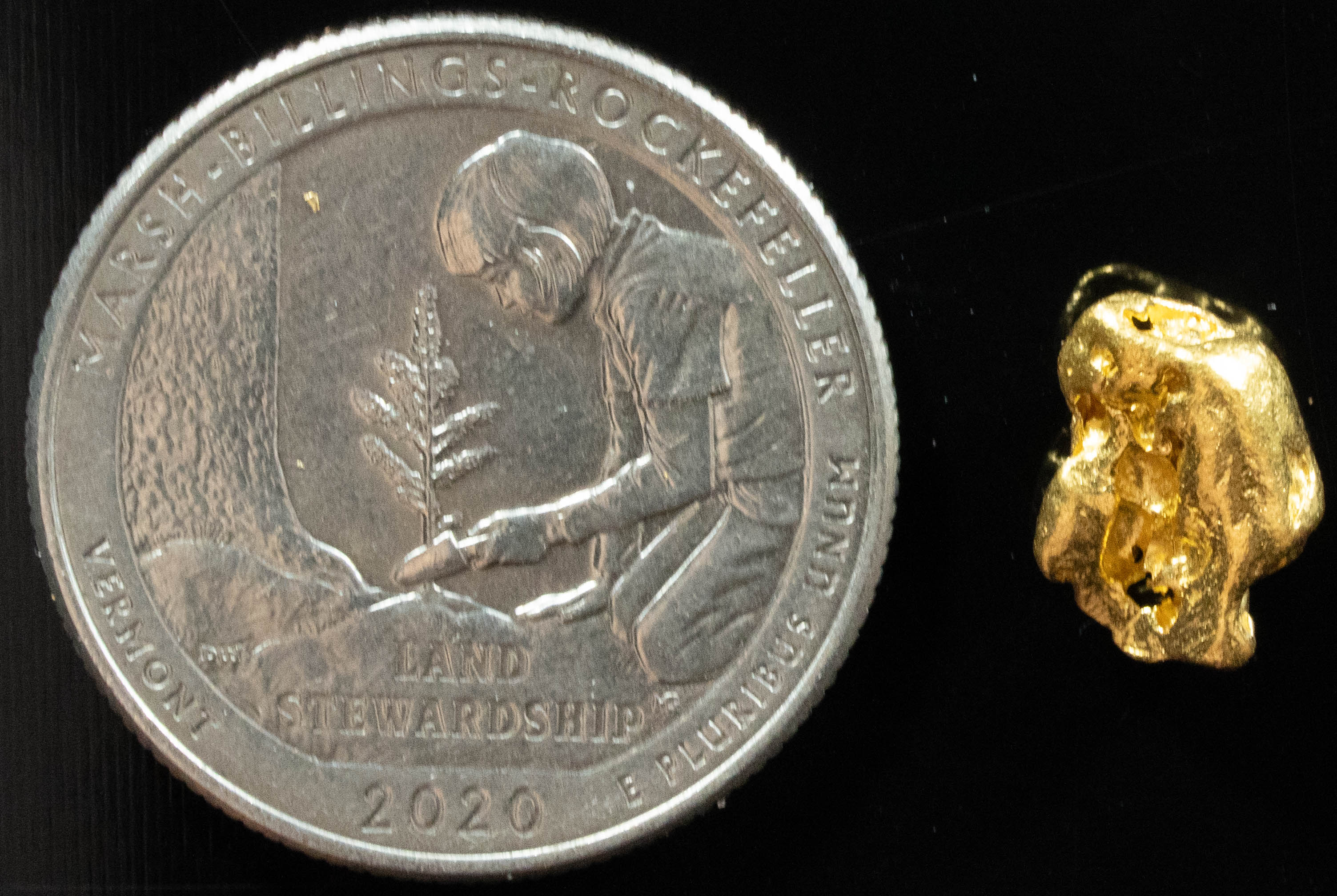 #909 Natural Gold Nugget Australian 2.24 Grams Genuine