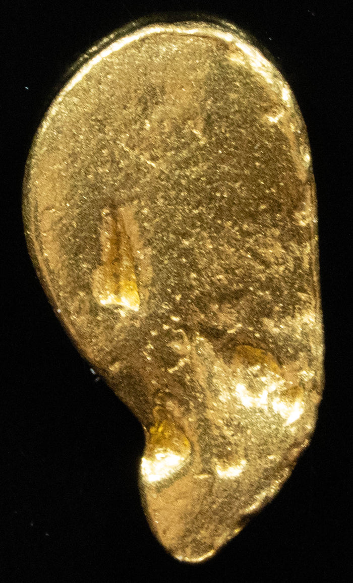 #910 Natural Gold Nugget Australian 2.44 Grams Genuine