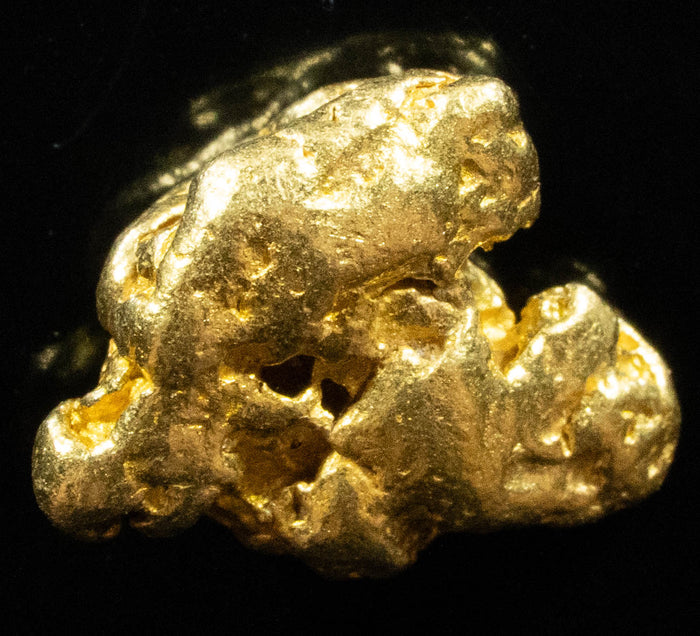 #911 Natural Gold Nugget Australian 2.47 Grams Genuine