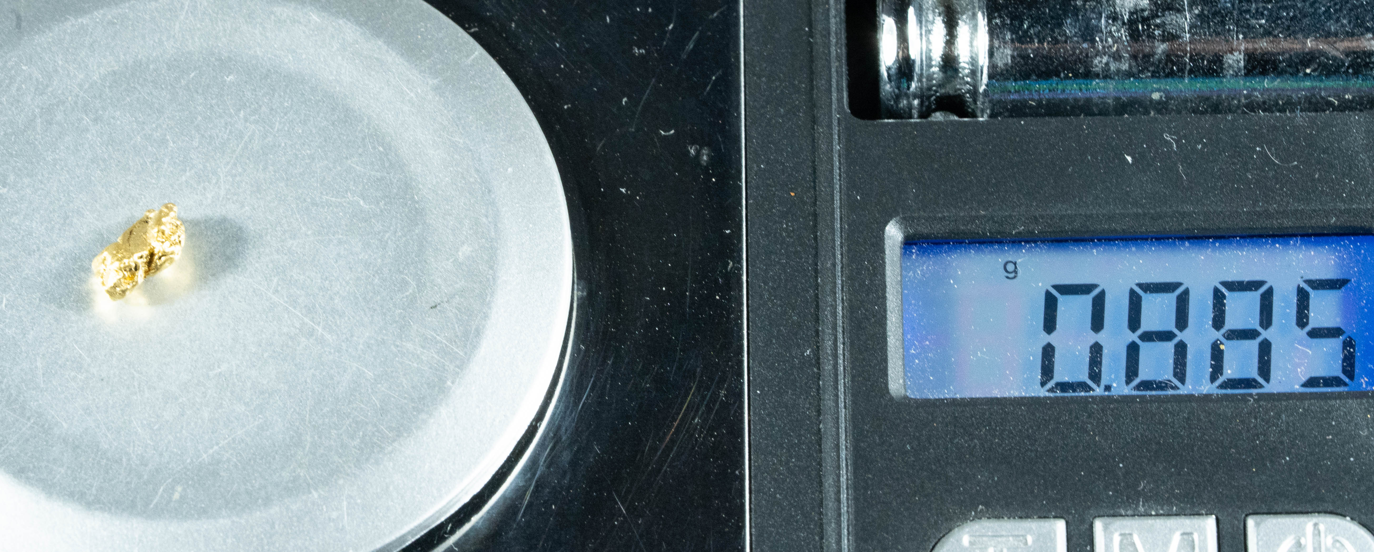 #764 Natural Gold Nugget Australian .88 Grams Genuine