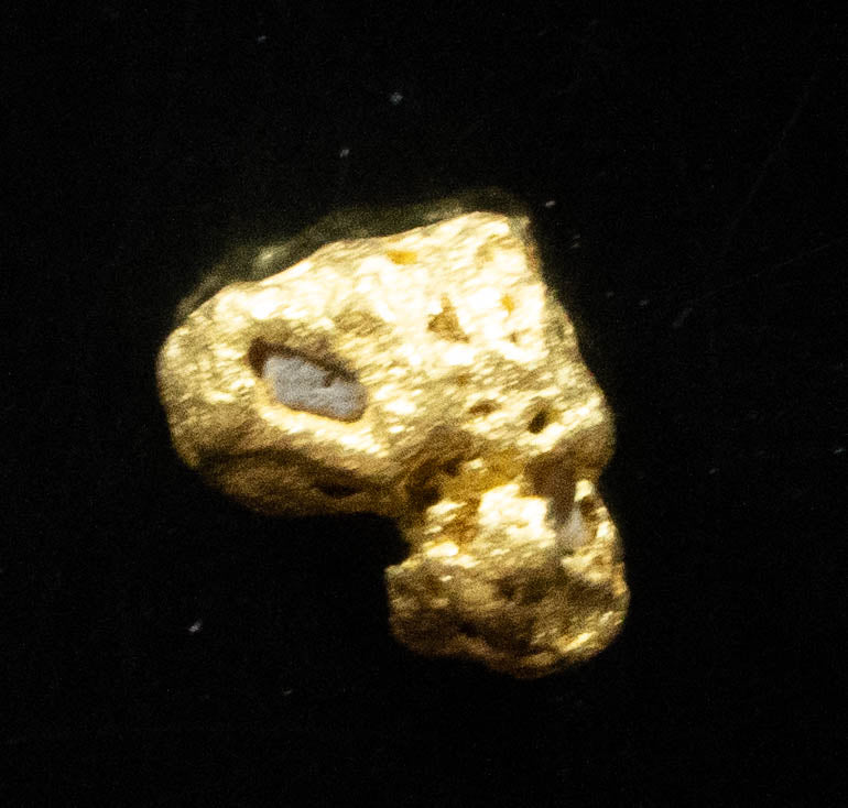 #739 Natural Gold Nugget Australian .40 Grams Genuine