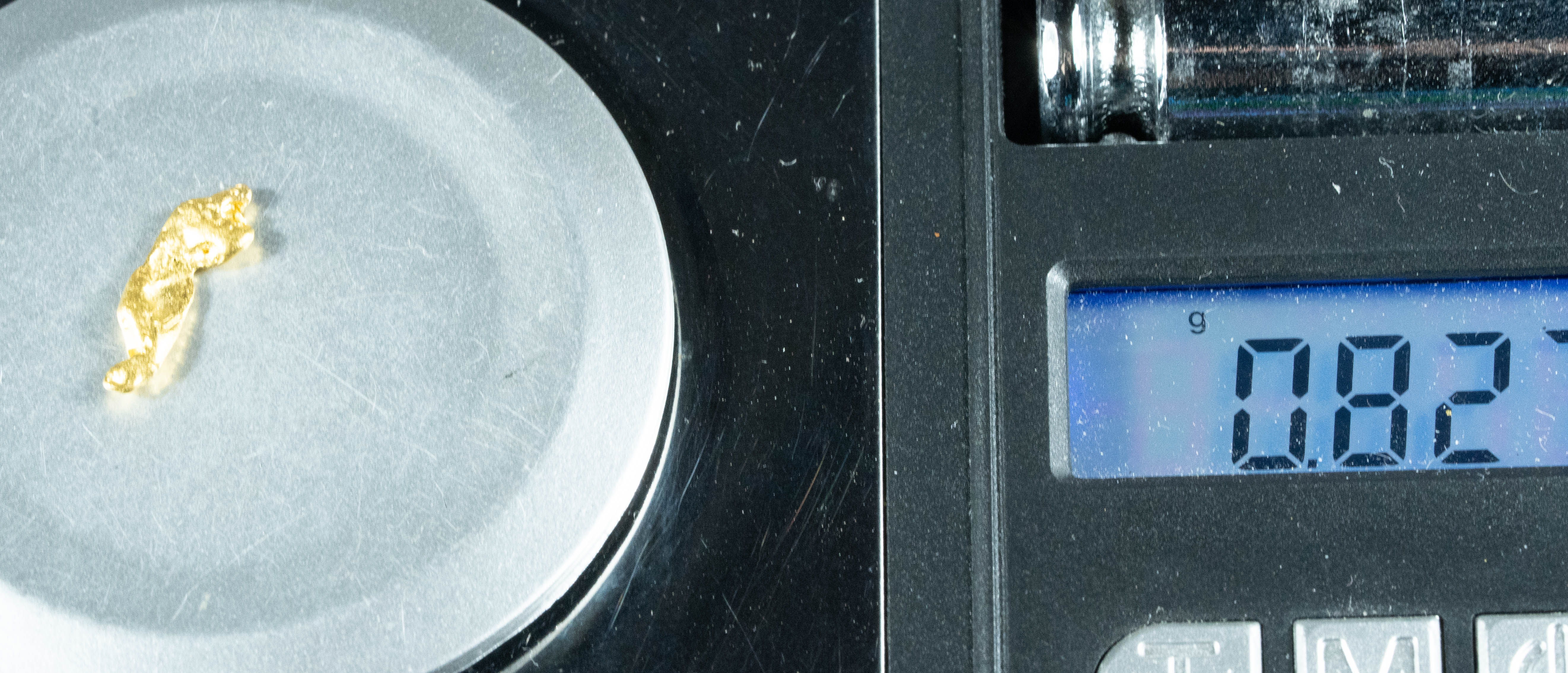 #770 Natural Gold Nugget Australian .82 Grams Genuine