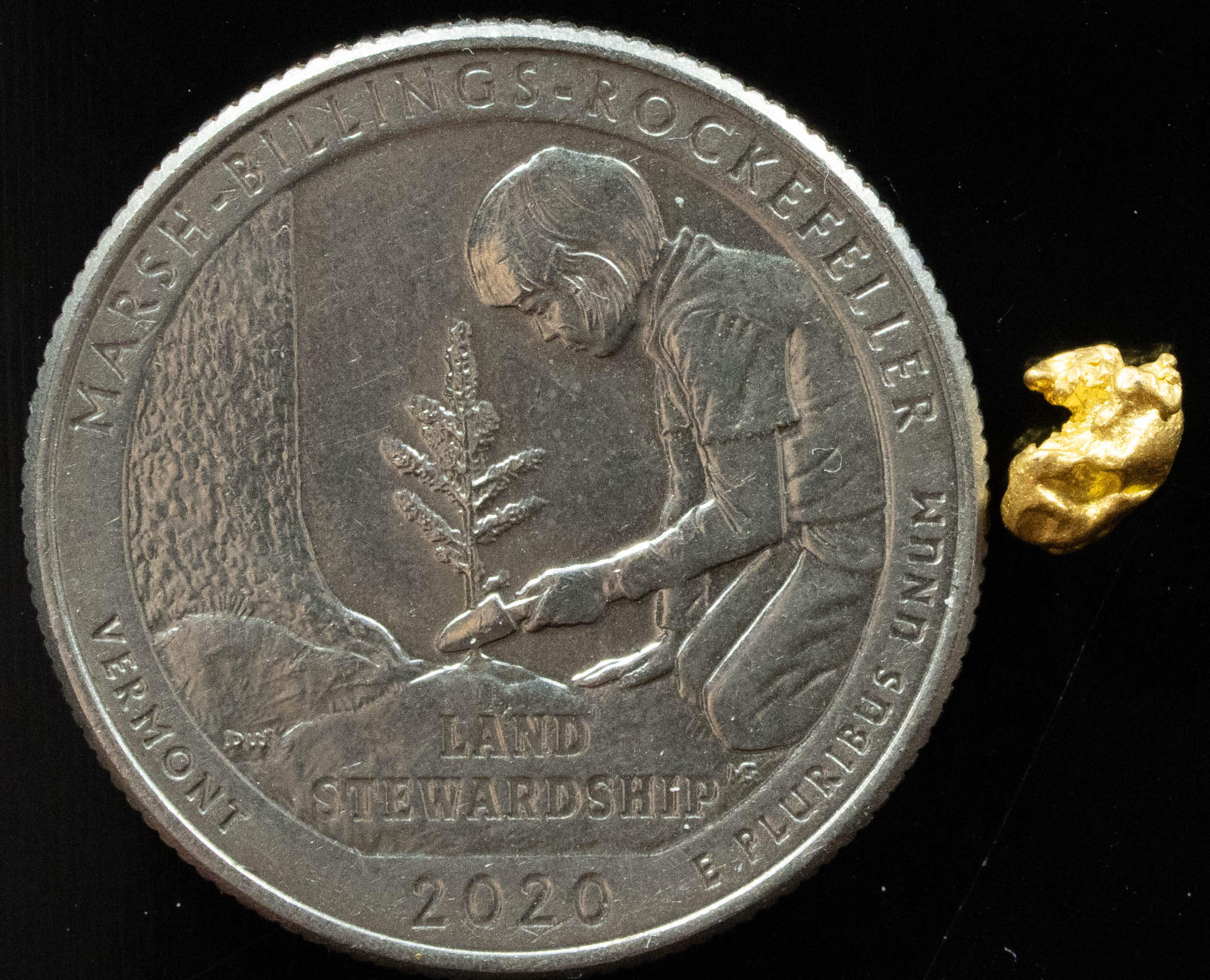 #776 Natural Gold Nugget Australian .40 Grams Genuine