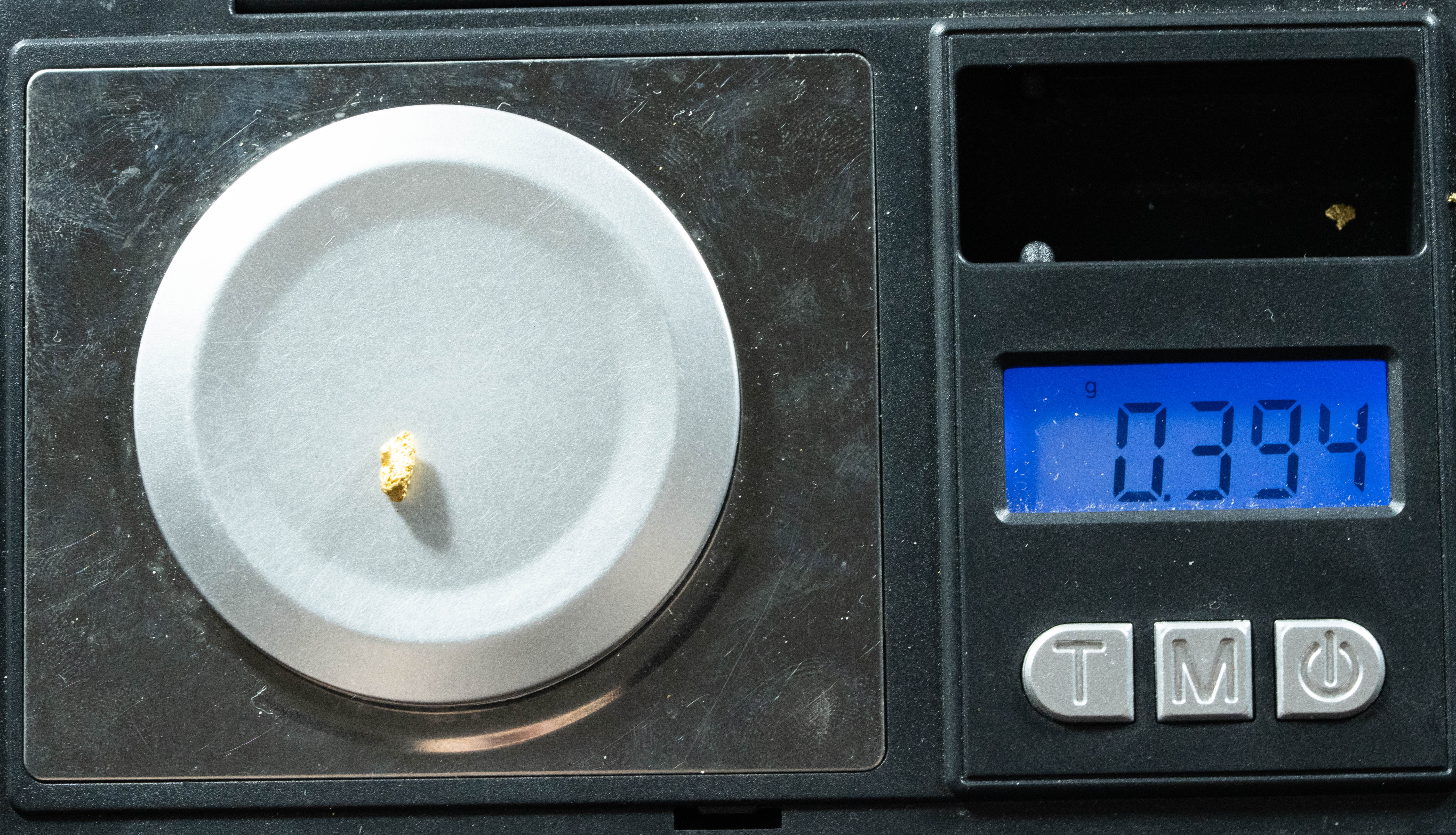 #784 Natural Gold Nugget Australian .394 Grams Genuine
