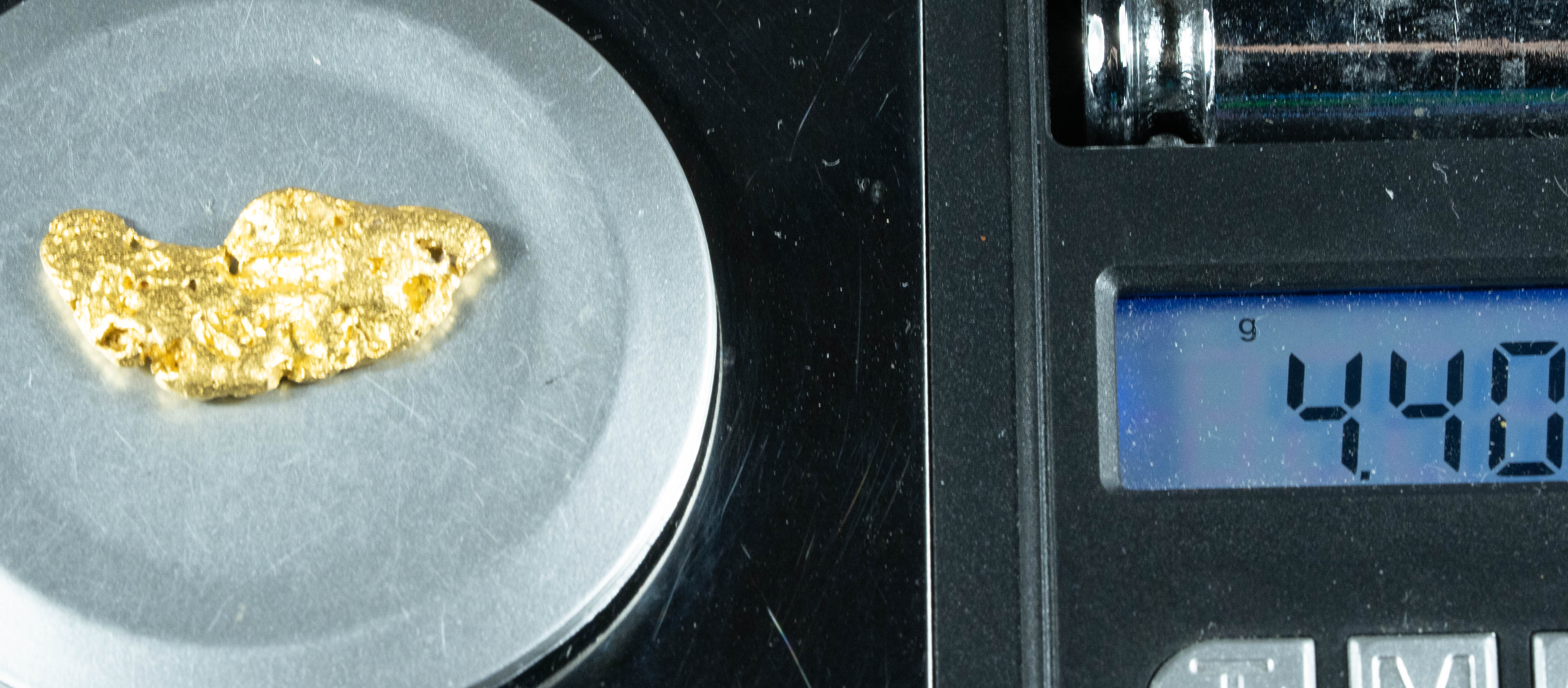 #915 Natural Gold Nugget Australian 4.40 Grams Genuine