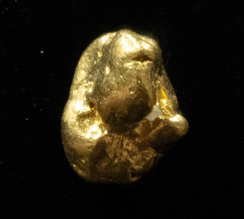 #789 Natural Gold Nugget Australian .659 Grams Genuine