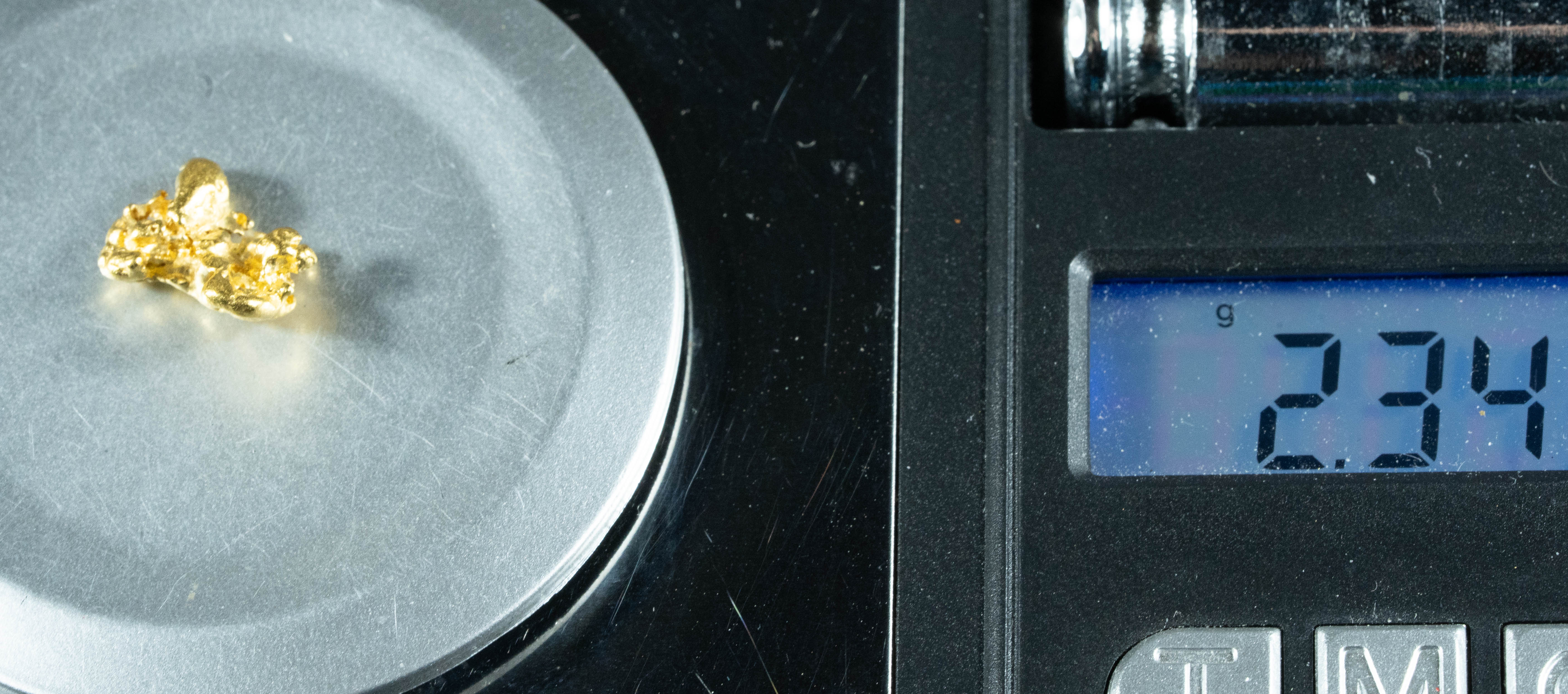 #918 Natural Gold Nugget Australian 2.34 Grams Genuine