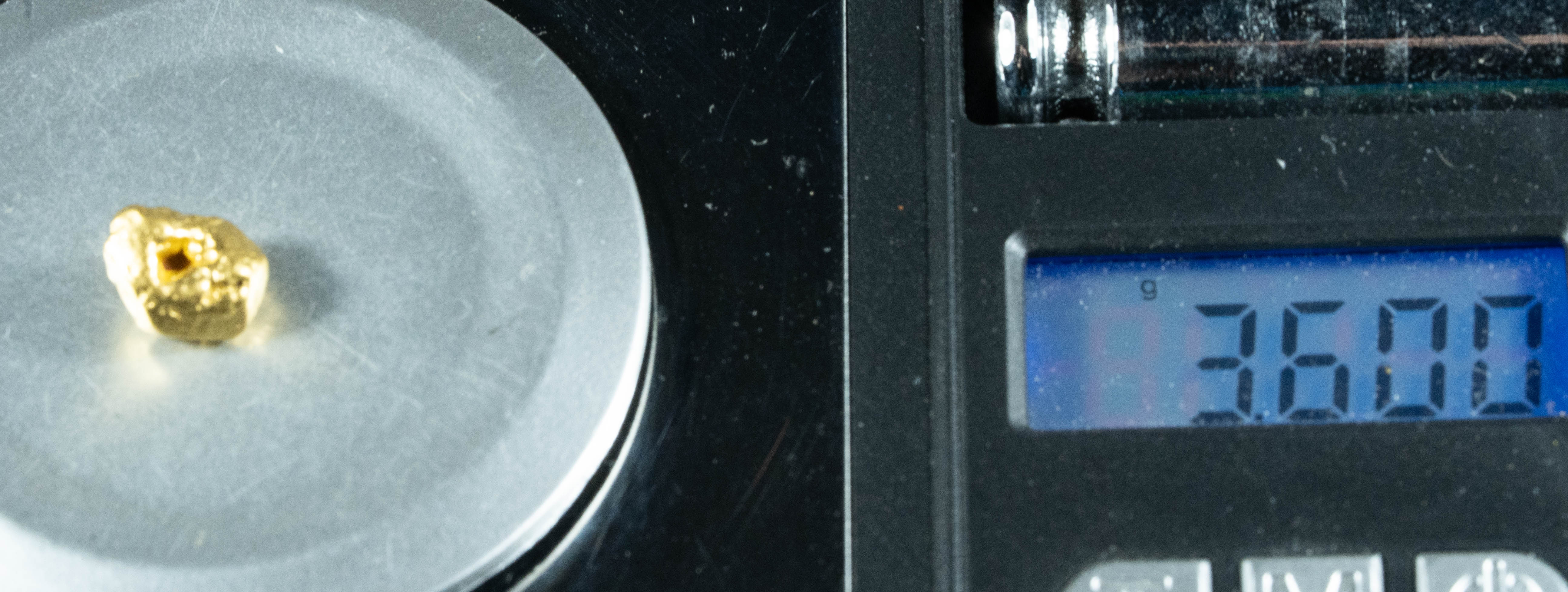 #919 Natural Gold Nugget Australian 3.60 Grams Genuine