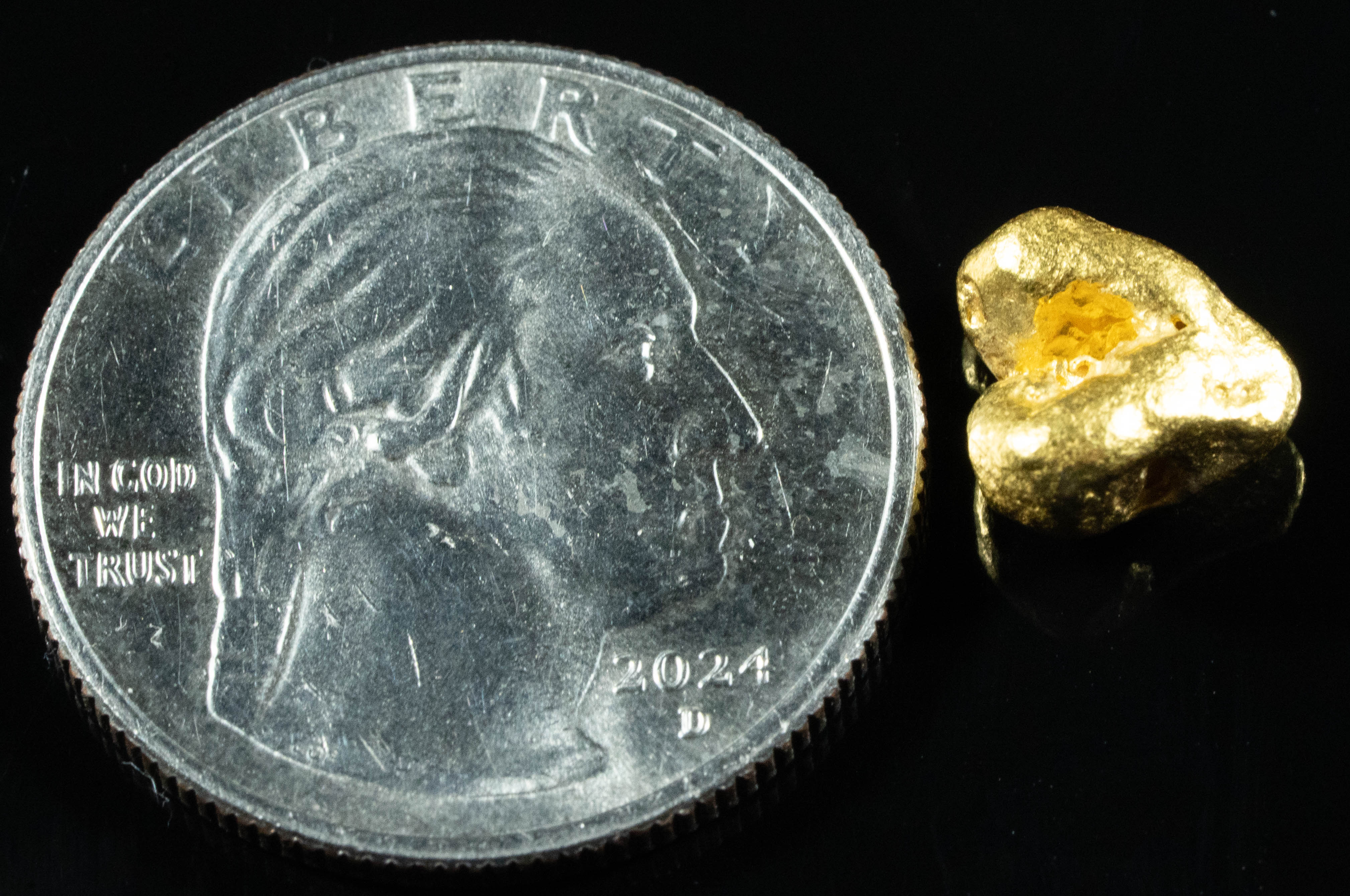 #920 Natural Gold Nugget Australian 3.25 Grams Genuine