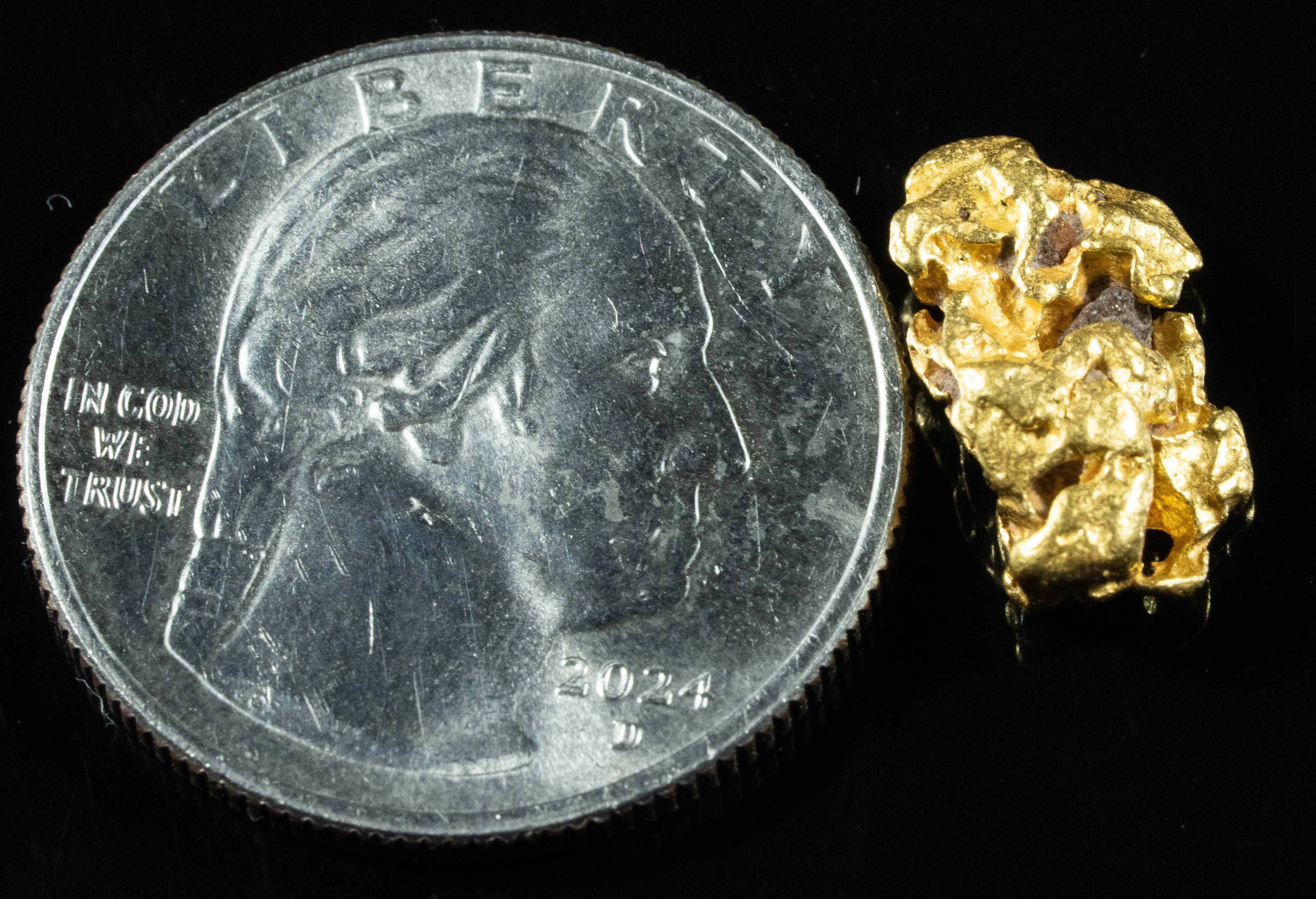 #923 Natural Gold Nugget Australian 2.94 Grams Genuine