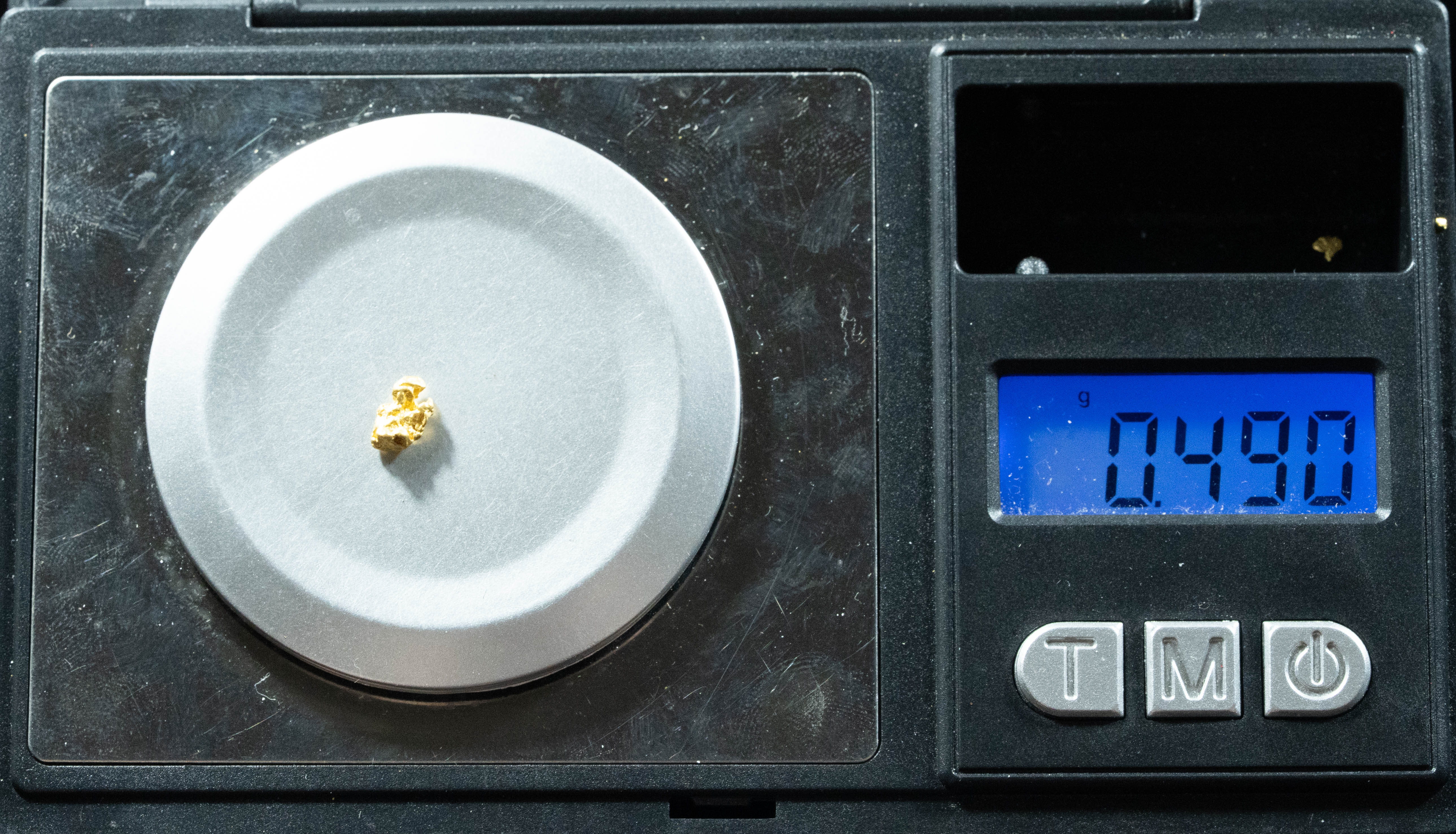 #800 Natural Gold Nugget Australian .490 Grams Genuine