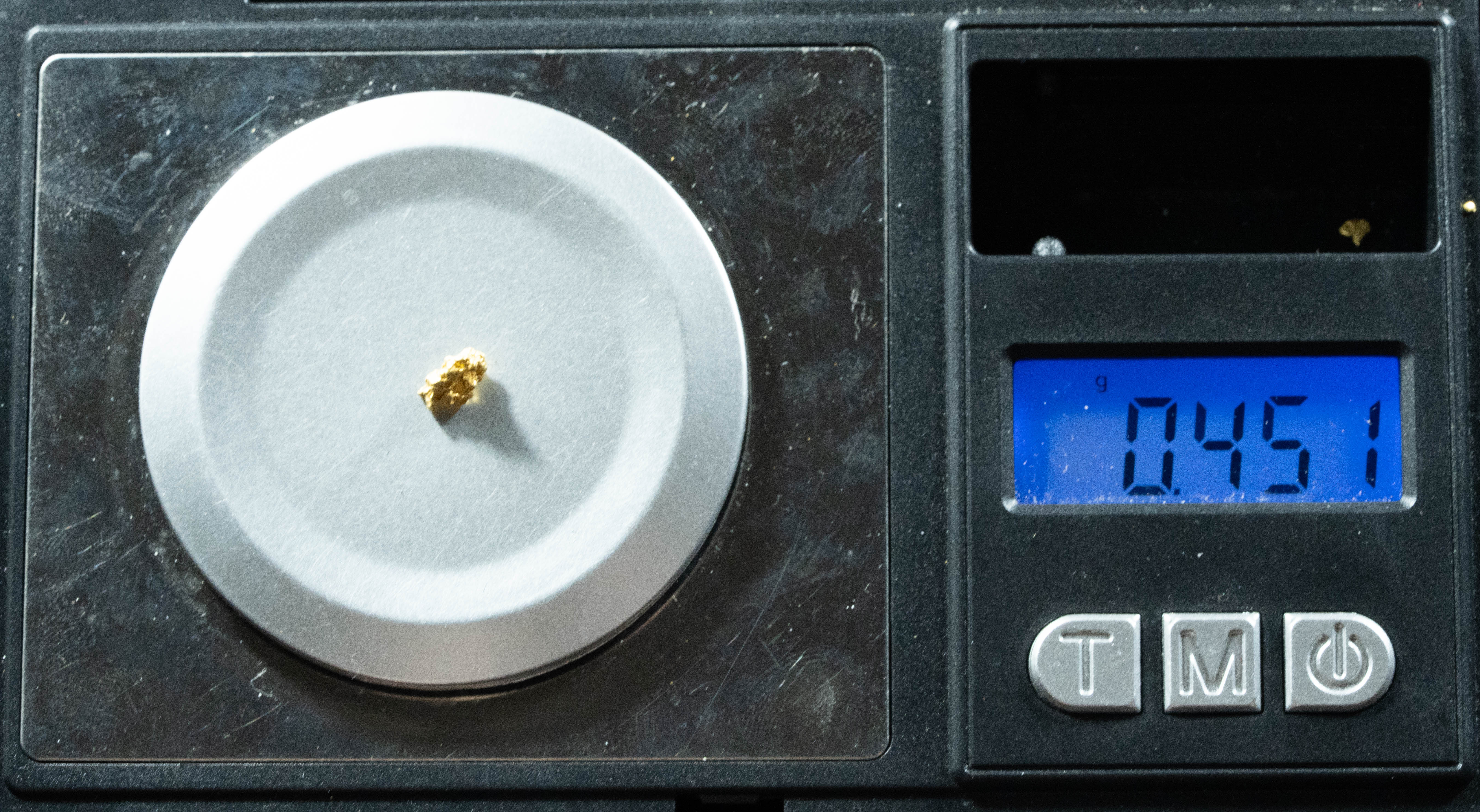 #808 Natural Gold Nugget Australian .451 Grams Genuine