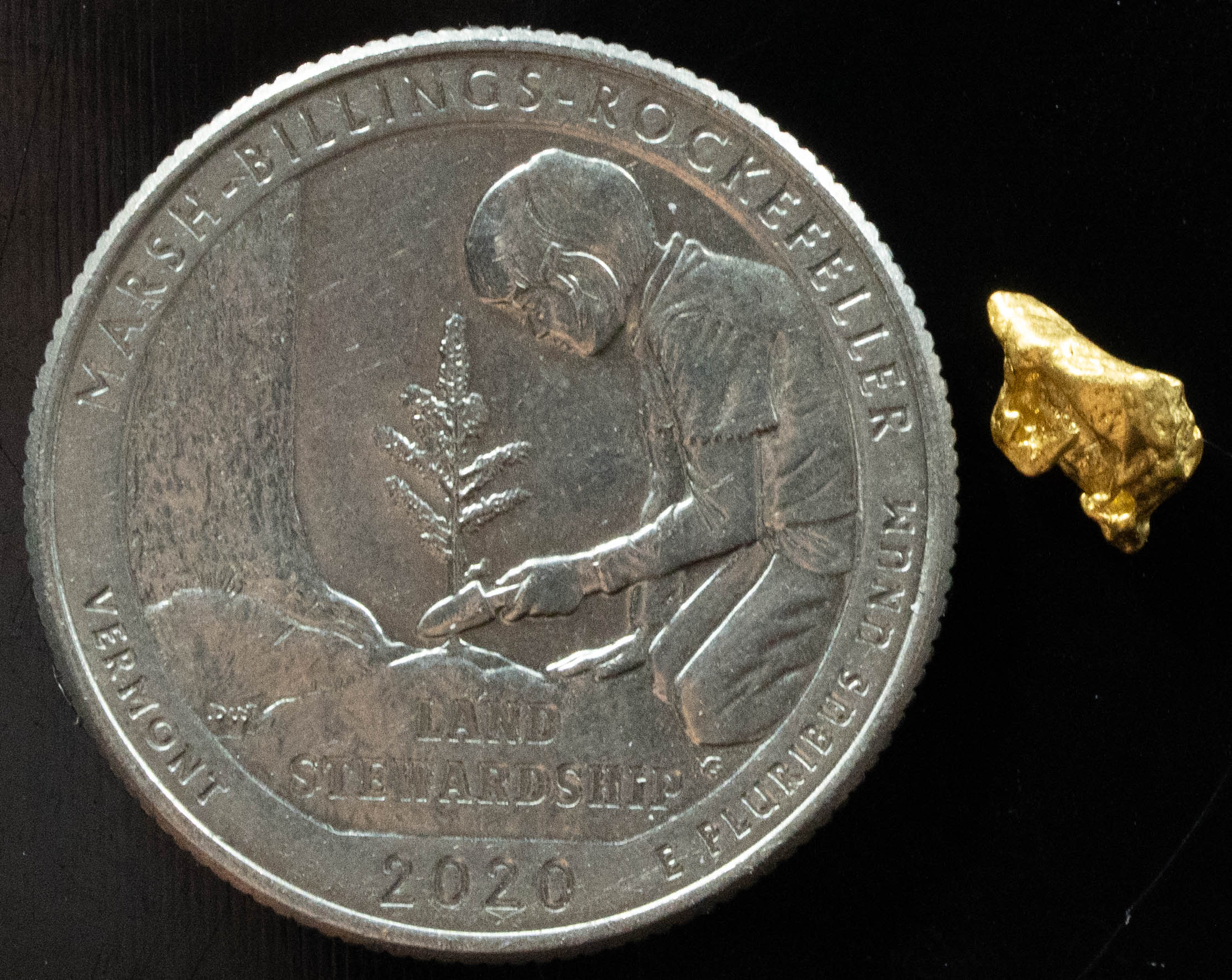#811 Natural Gold Nugget Australian .458 Grams Genuine