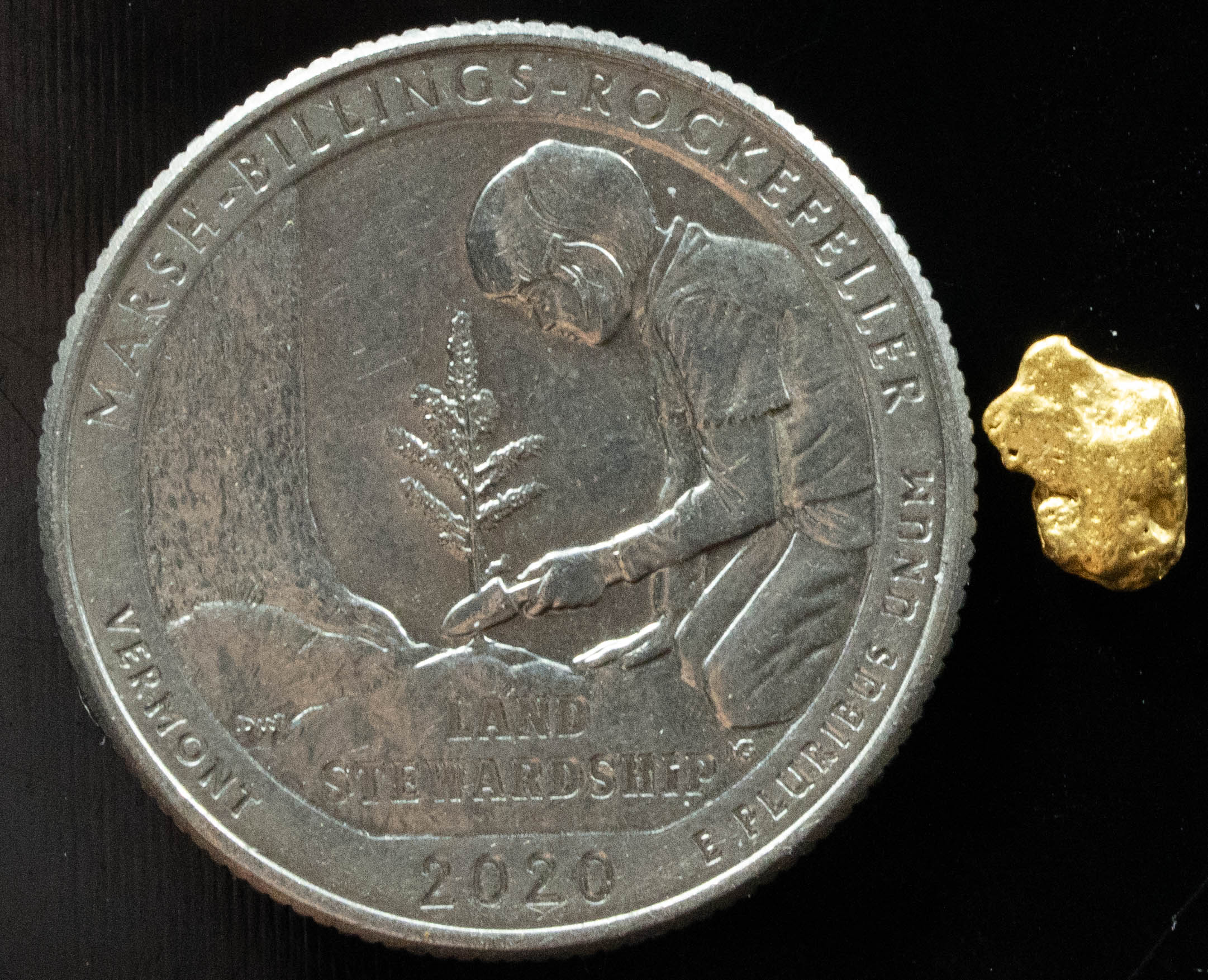 #816 Natural Gold Nugget Australian .458 Grams Genuine