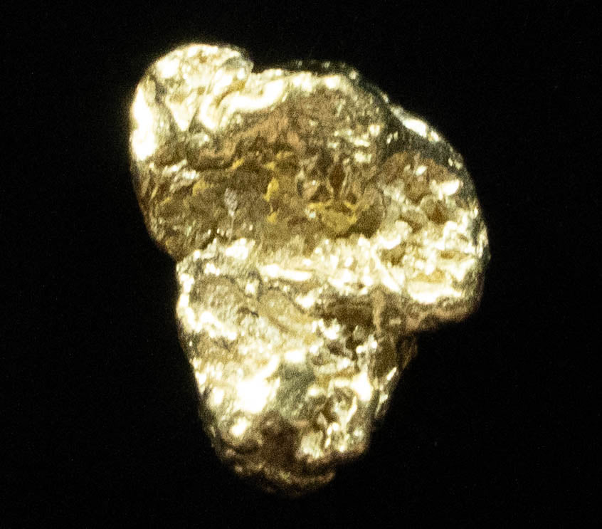 #1 Alaskan BC Natural Gold Nugget .758 Grams Genuine