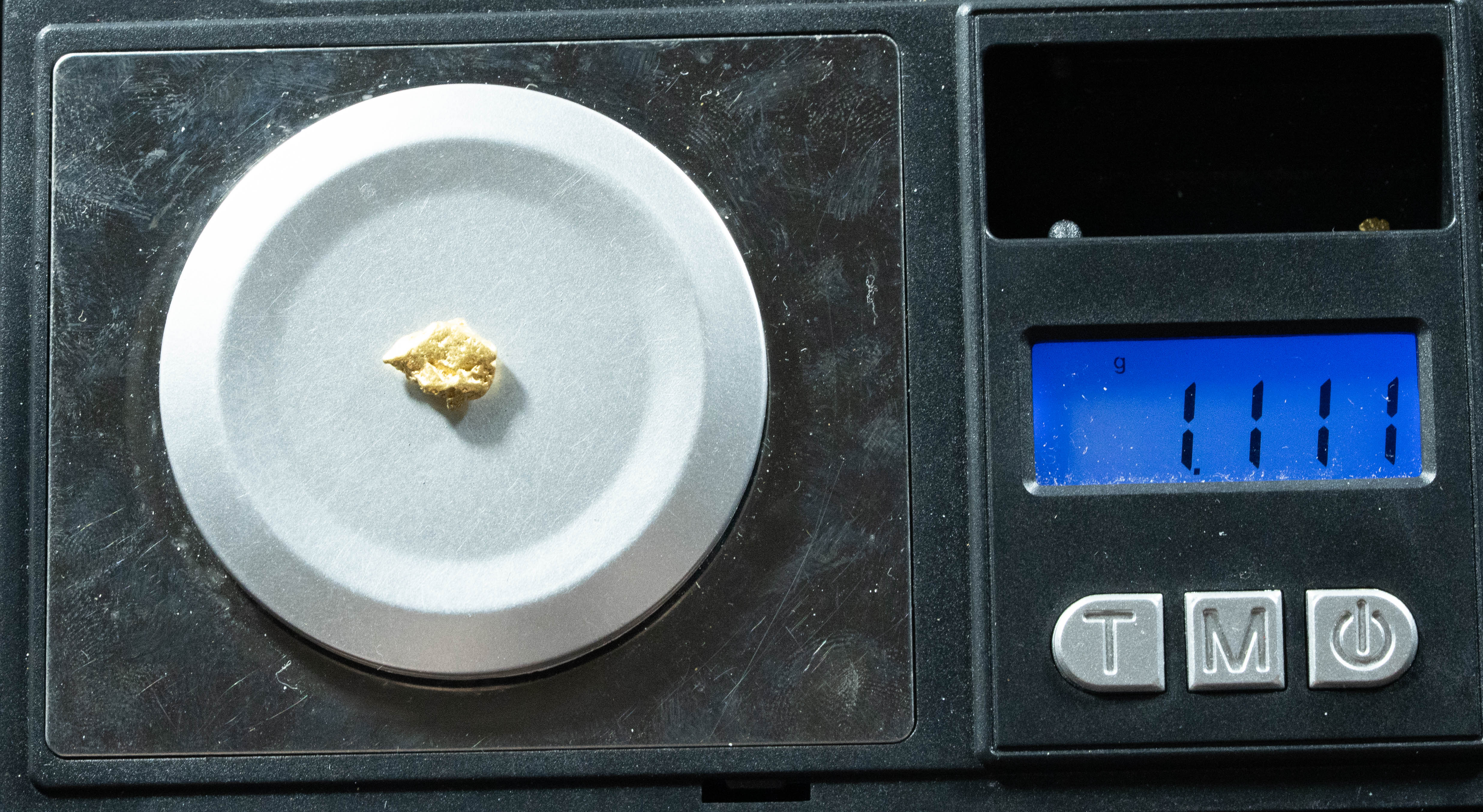 #127 Alaskan BC Natural Gold Nugget 1.11 Grams Genuine