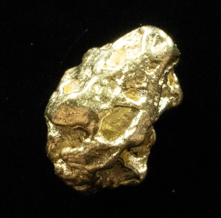 #128 Alaskan BC Natural Gold Nugget .715 Grams Genuine