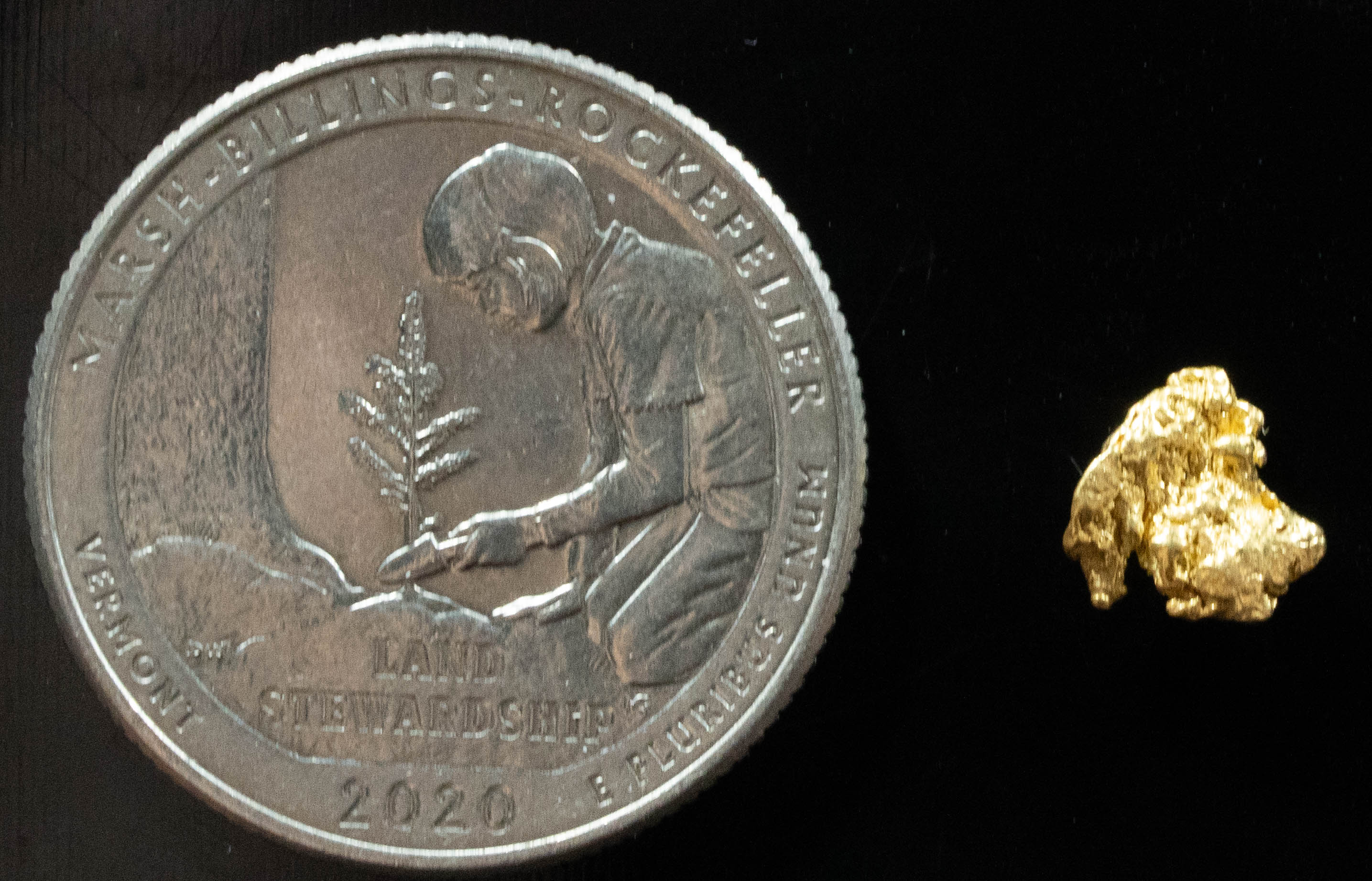 #129 Alaskan BC Natural Gold Nugget .623 Grams Genuine