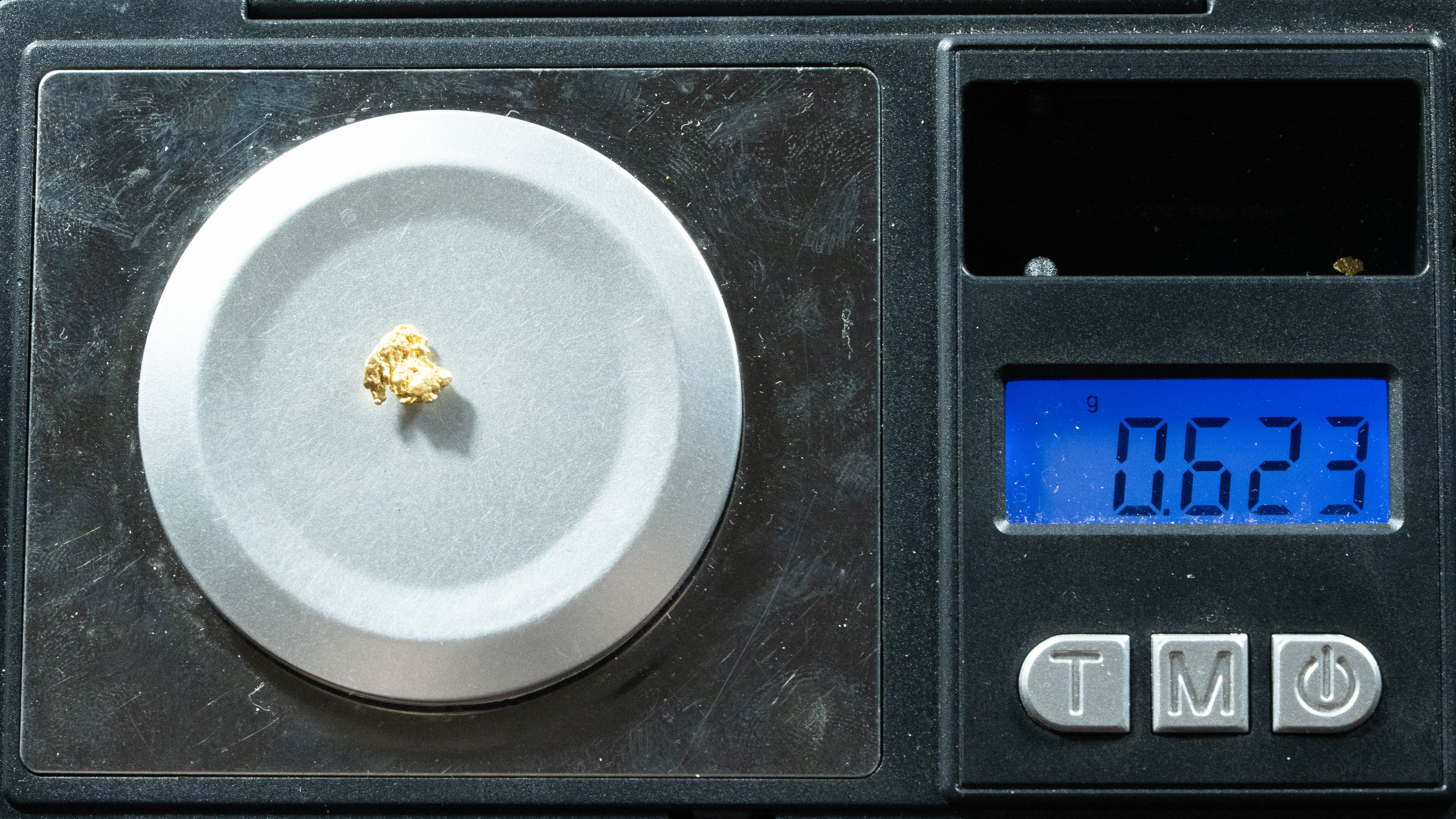 #129 Alaskan BC Natural Gold Nugget .623 Grams Genuine