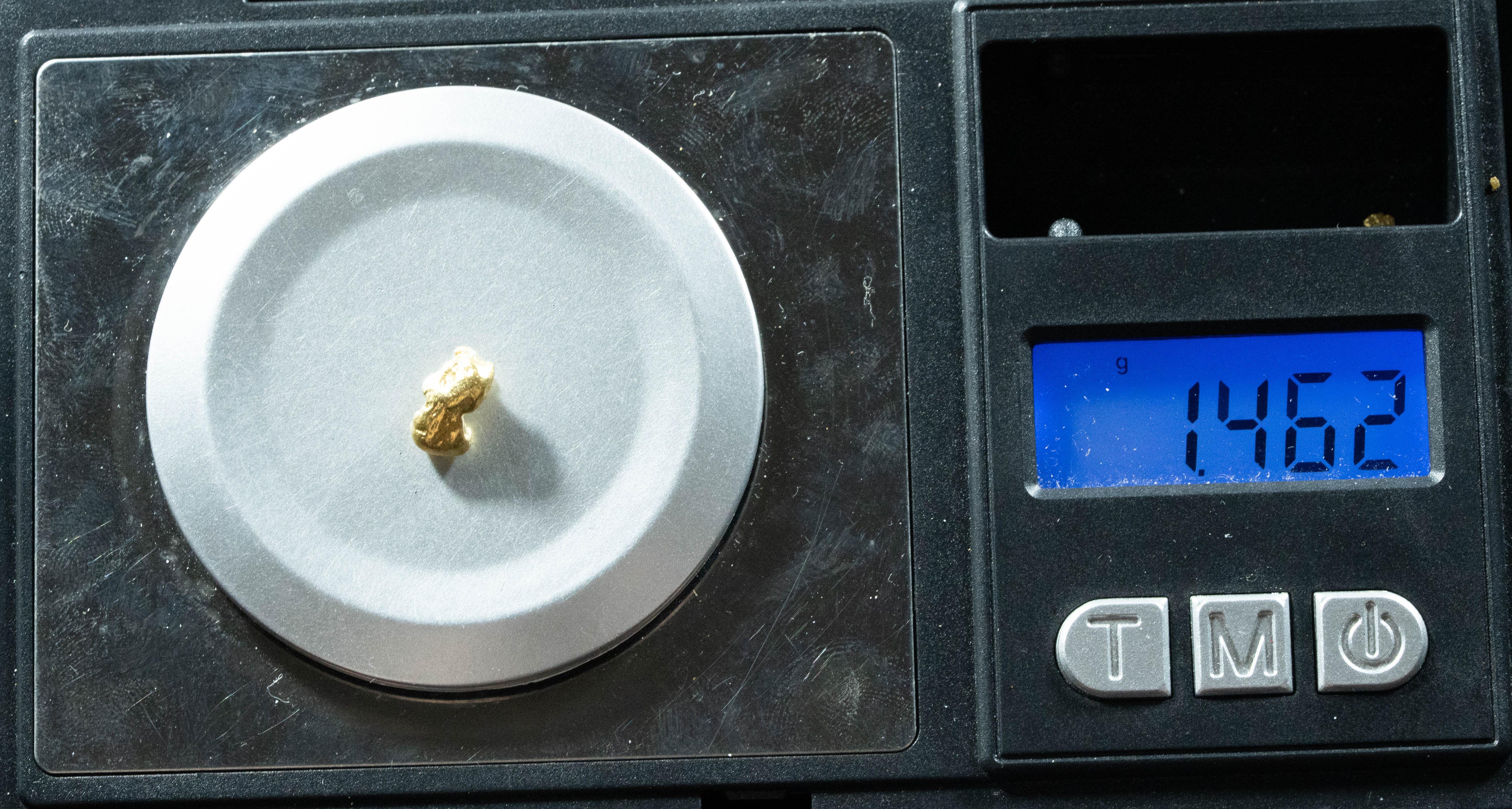 #130 Alaskan BC Natural Gold Nugget 1.46 Grams Genuine