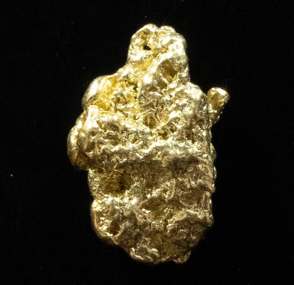 #132 Alaskan BC Natural Gold Nugget .916 Grams Genuine