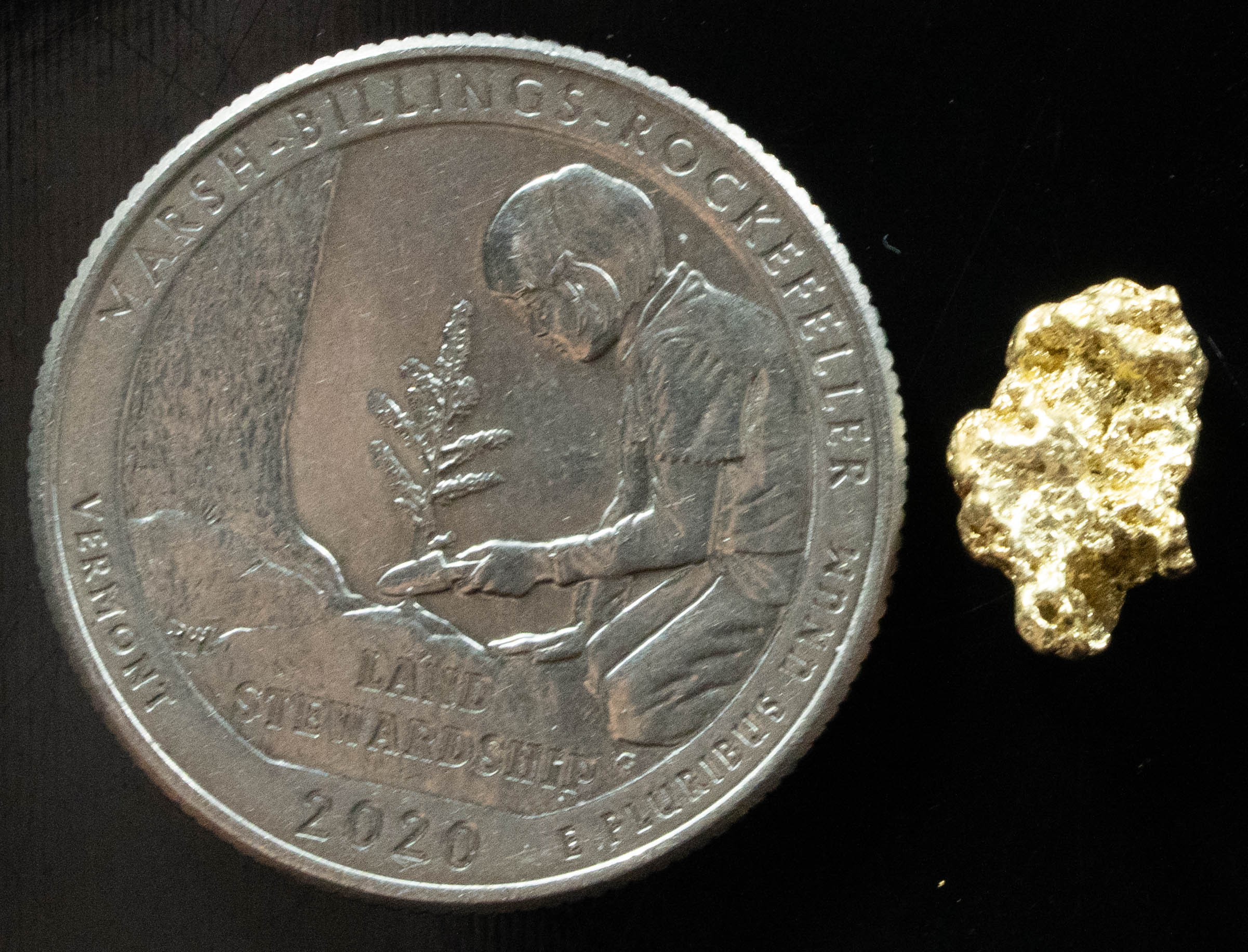 #132 Alaskan BC Natural Gold Nugget .916 Grams Genuine