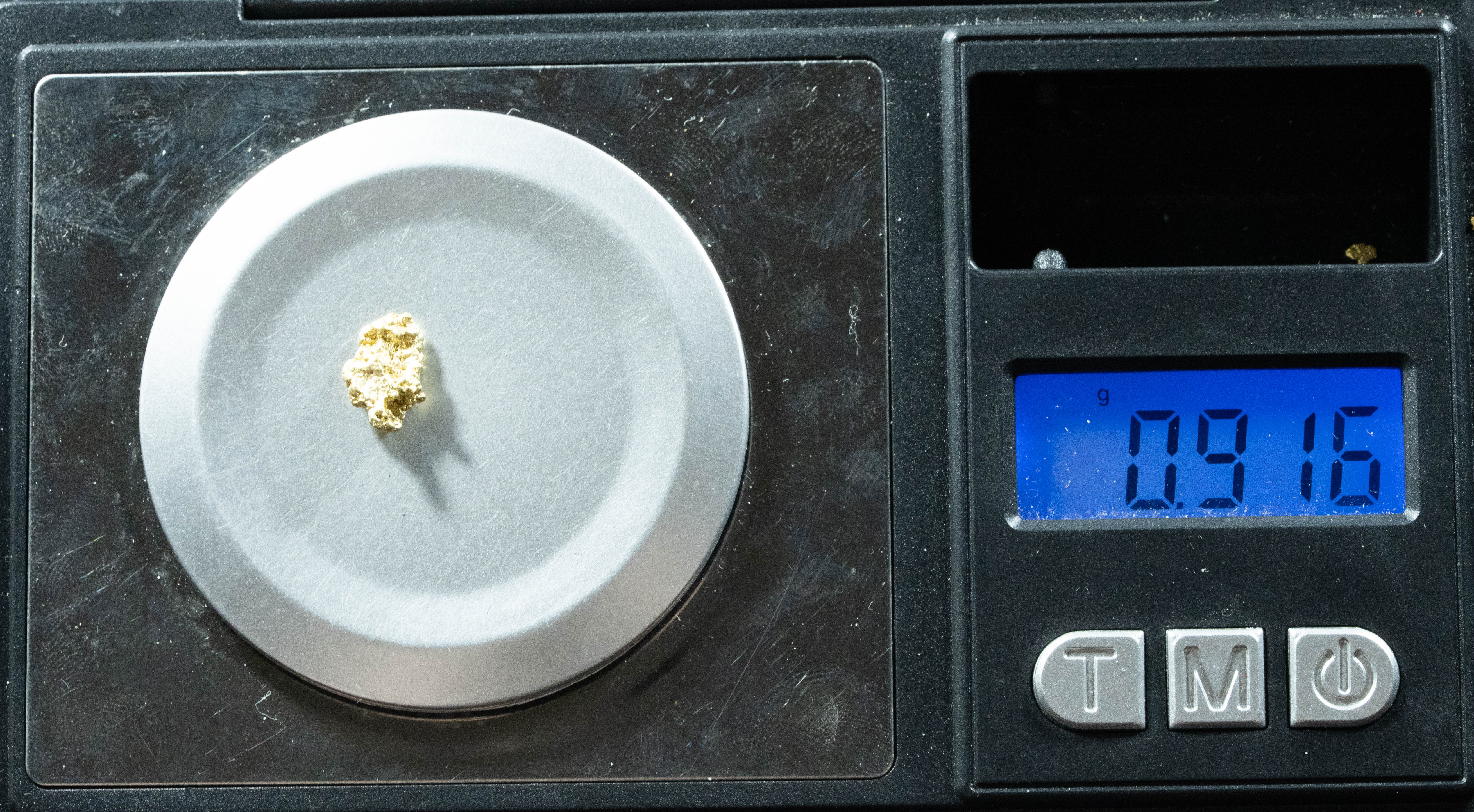 #132 Alaskan BC Natural Gold Nugget .916 Grams Genuine
