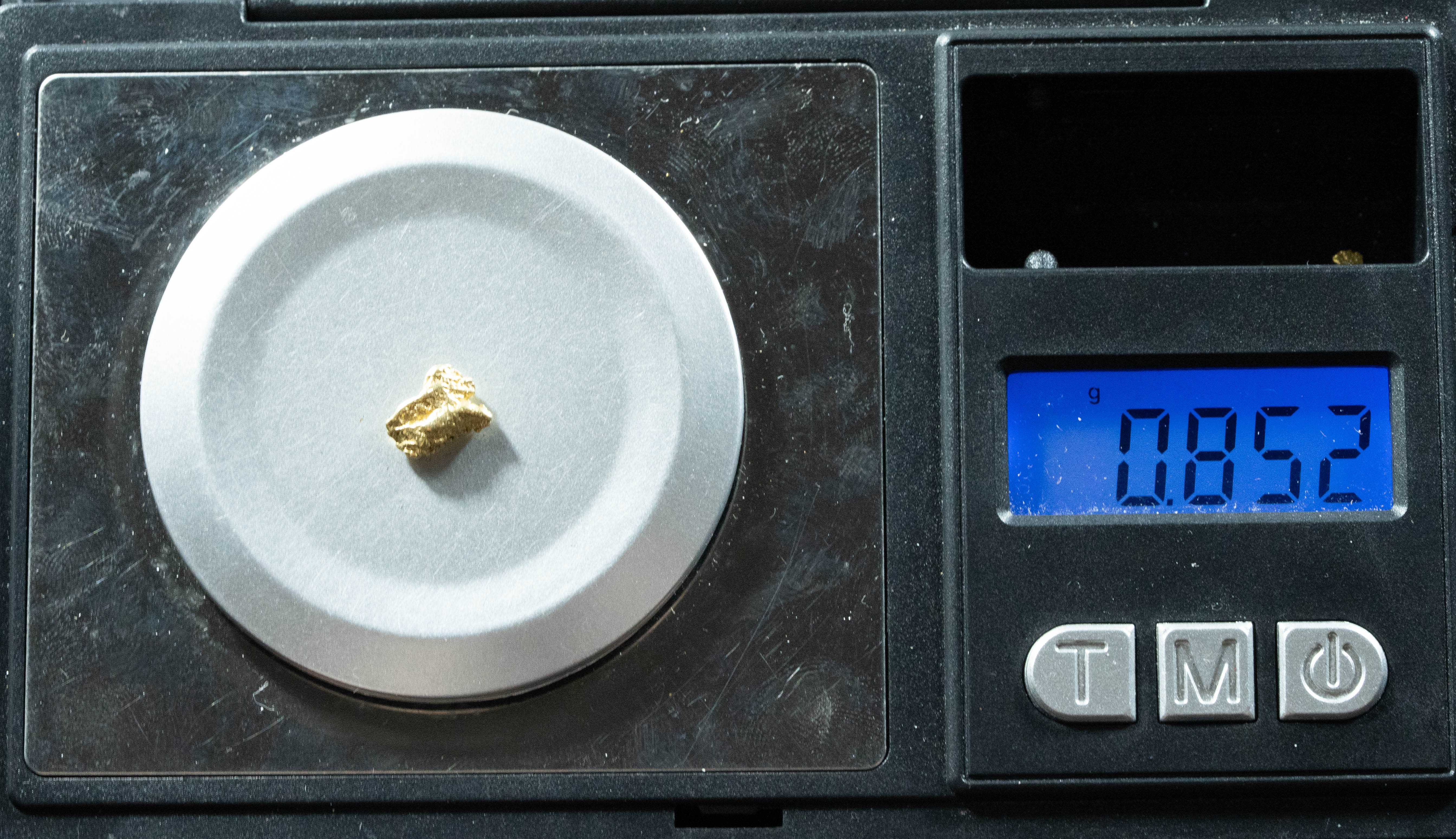 #139 Alaskan BC Natural Gold Nugget .852 Grams Genuine