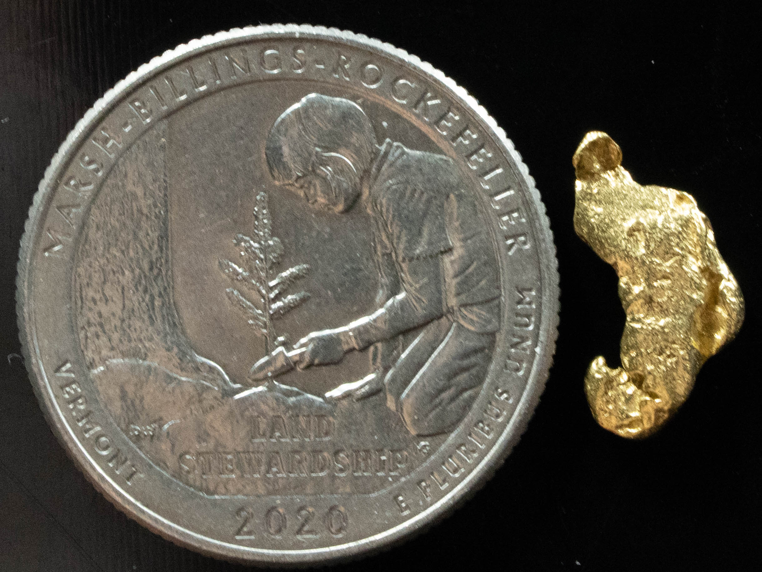 #146 Alaskan BC Natural Gold Nugget 1.17 Grams Genuine