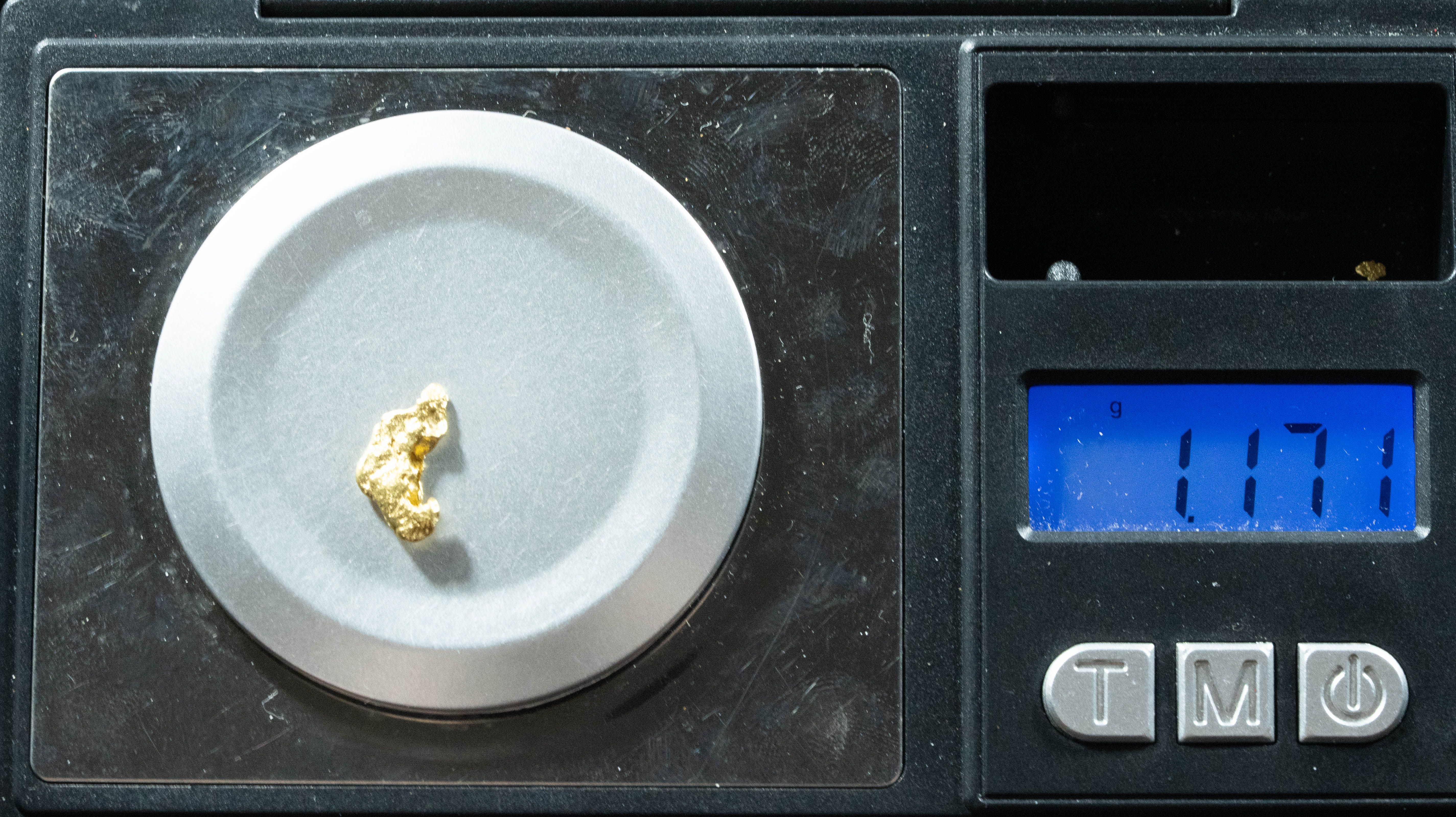 #146 Alaskan BC Natural Gold Nugget 1.17 Grams Genuine