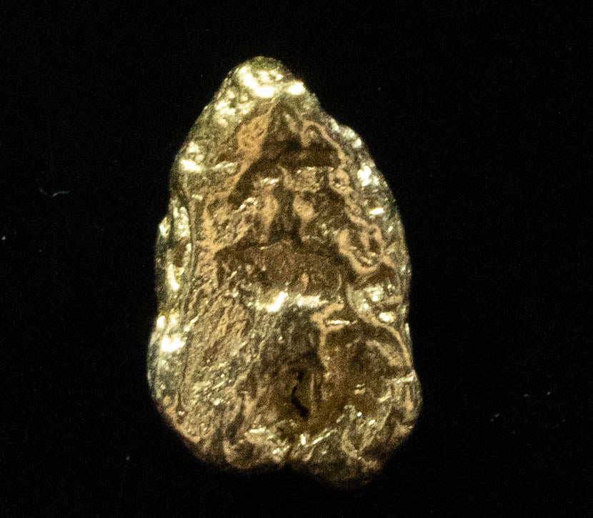 #91 Alaskan BC Natural Gold Nugget .608 Grams Genuine