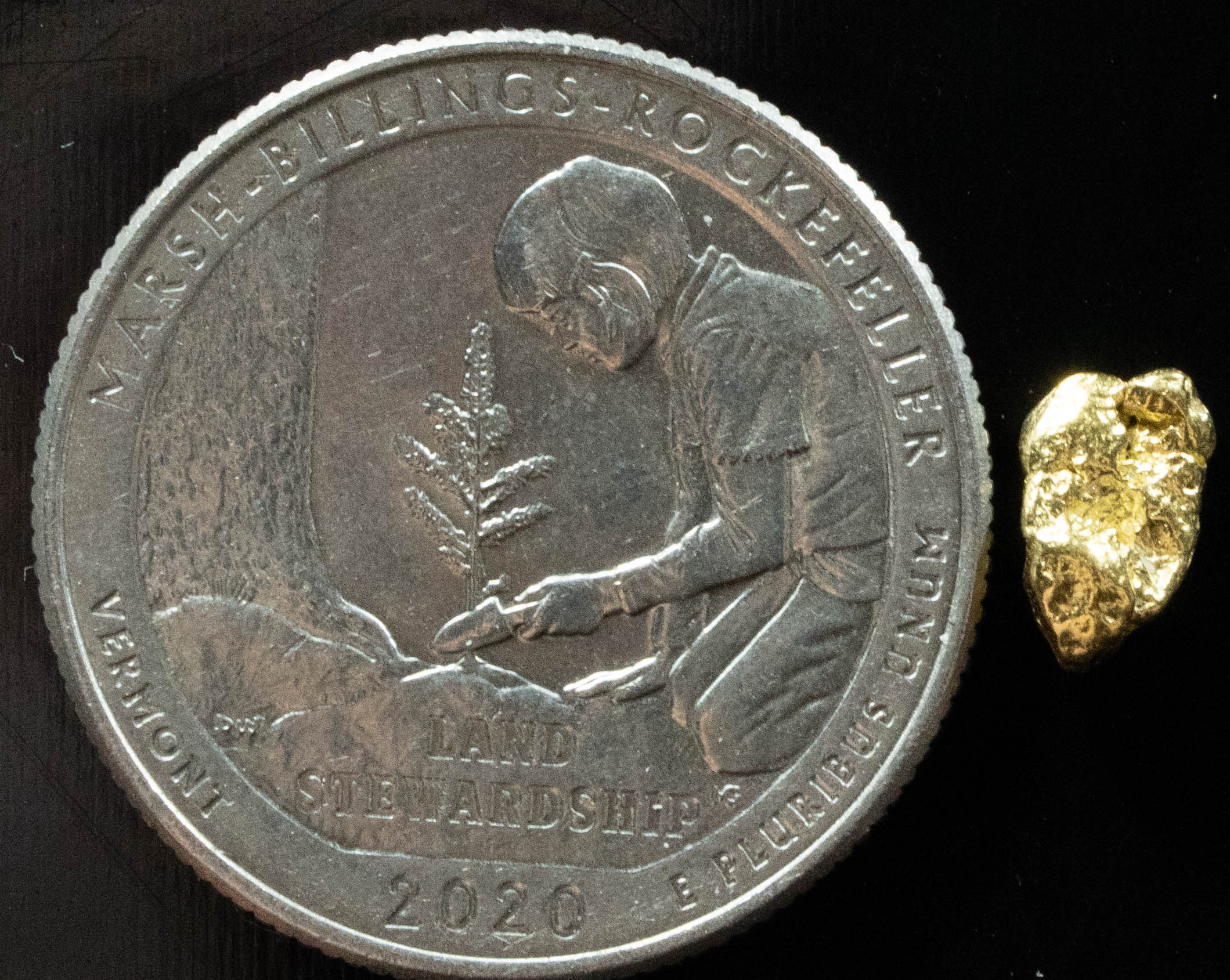 #91 Alaskan BC Natural Gold Nugget .608 Grams Genuine