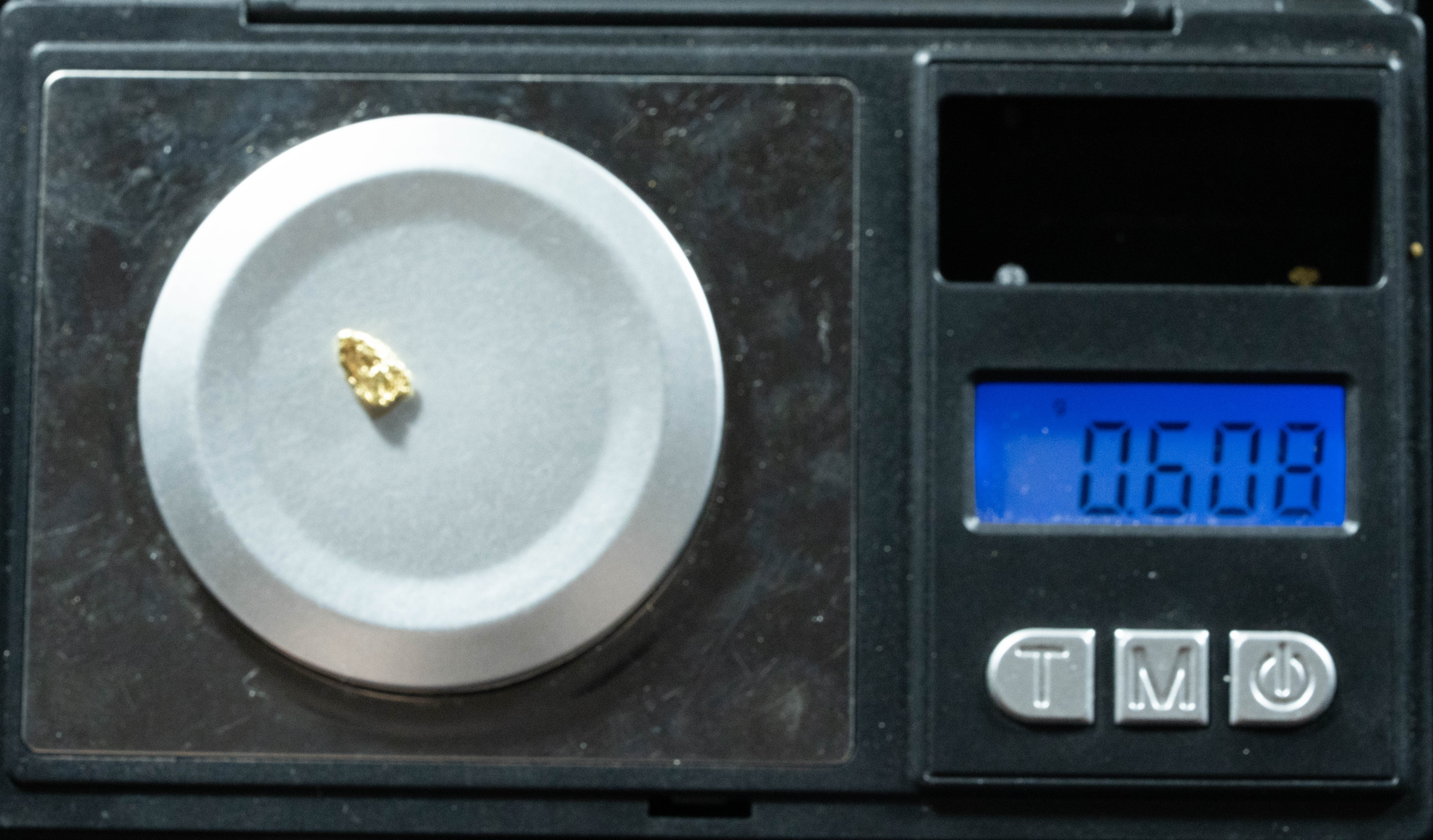 #91 Alaskan BC Natural Gold Nugget .608 Grams Genuine