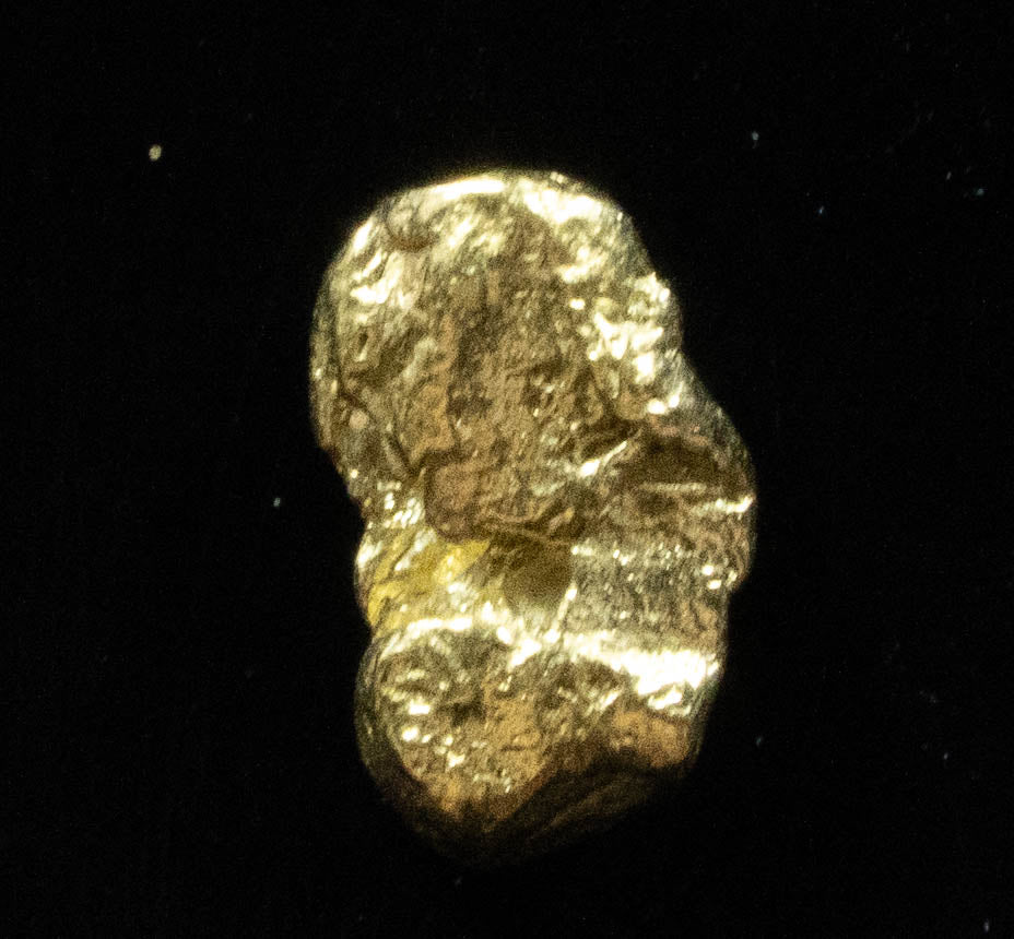 #93 Alaskan BC Natural Gold Nugget .589 Grams Genuine