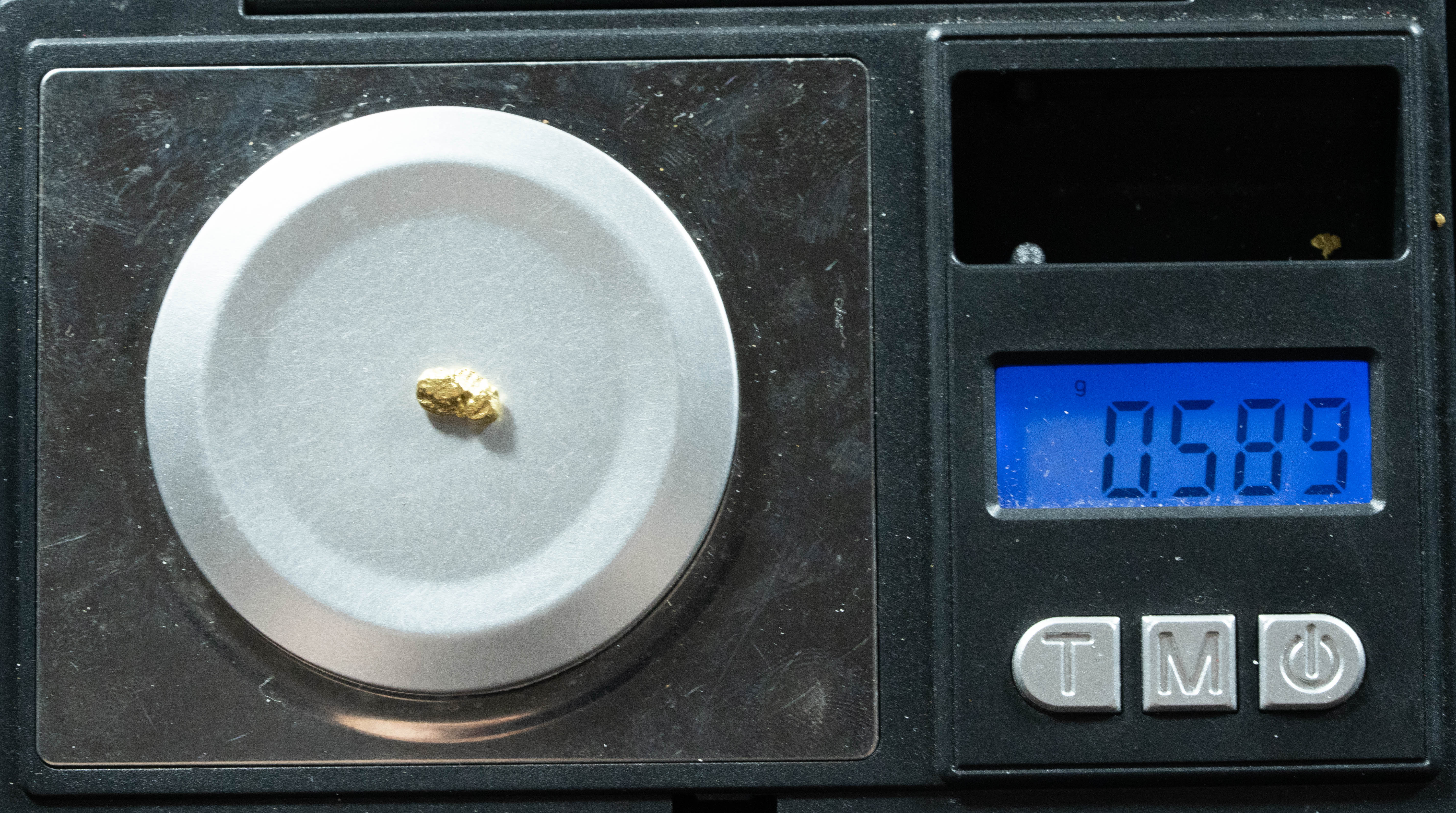 #93 Alaskan BC Natural Gold Nugget .589 Grams Genuine