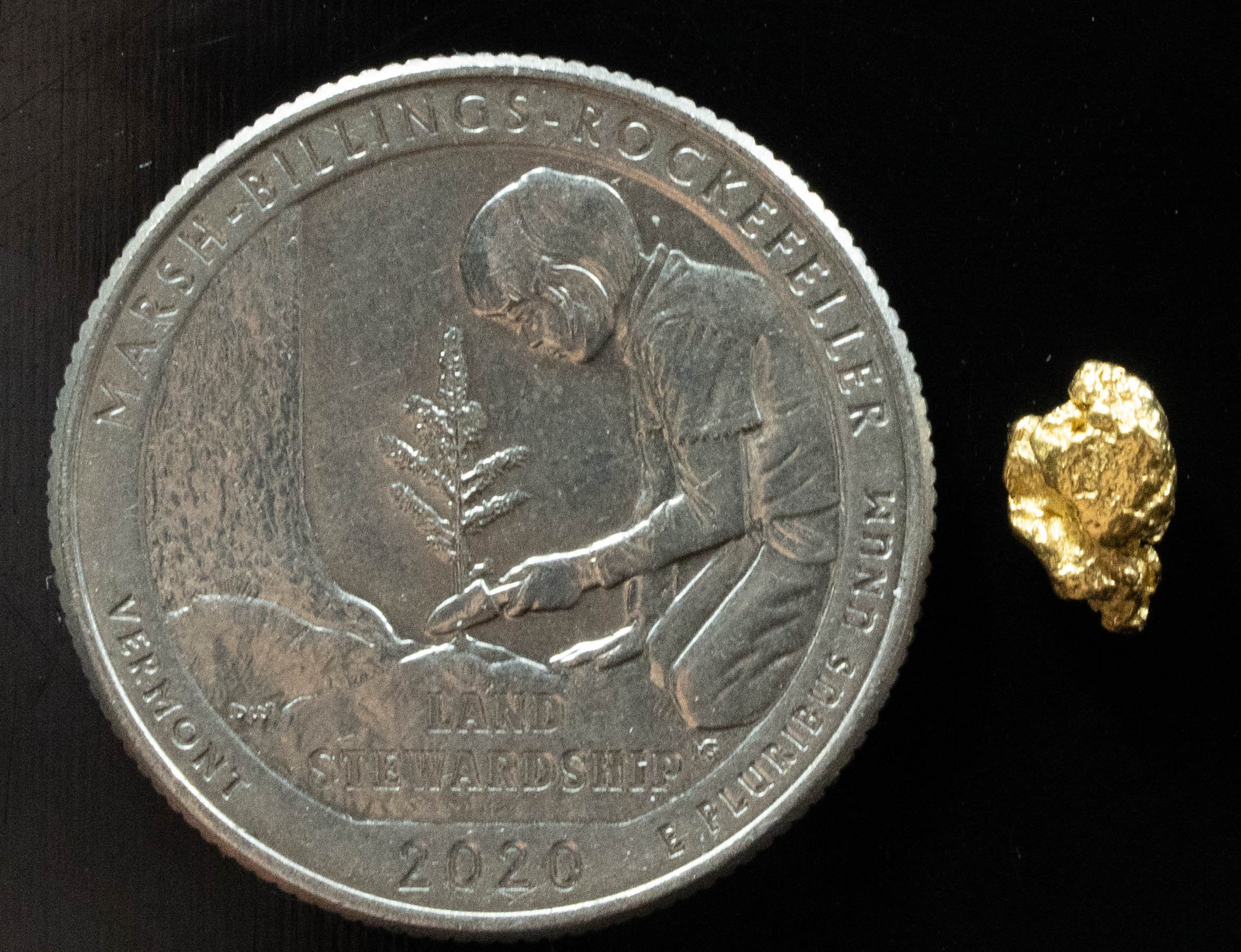 #95 Alaskan BC Natural Gold Nugget .624 Grams Genuine