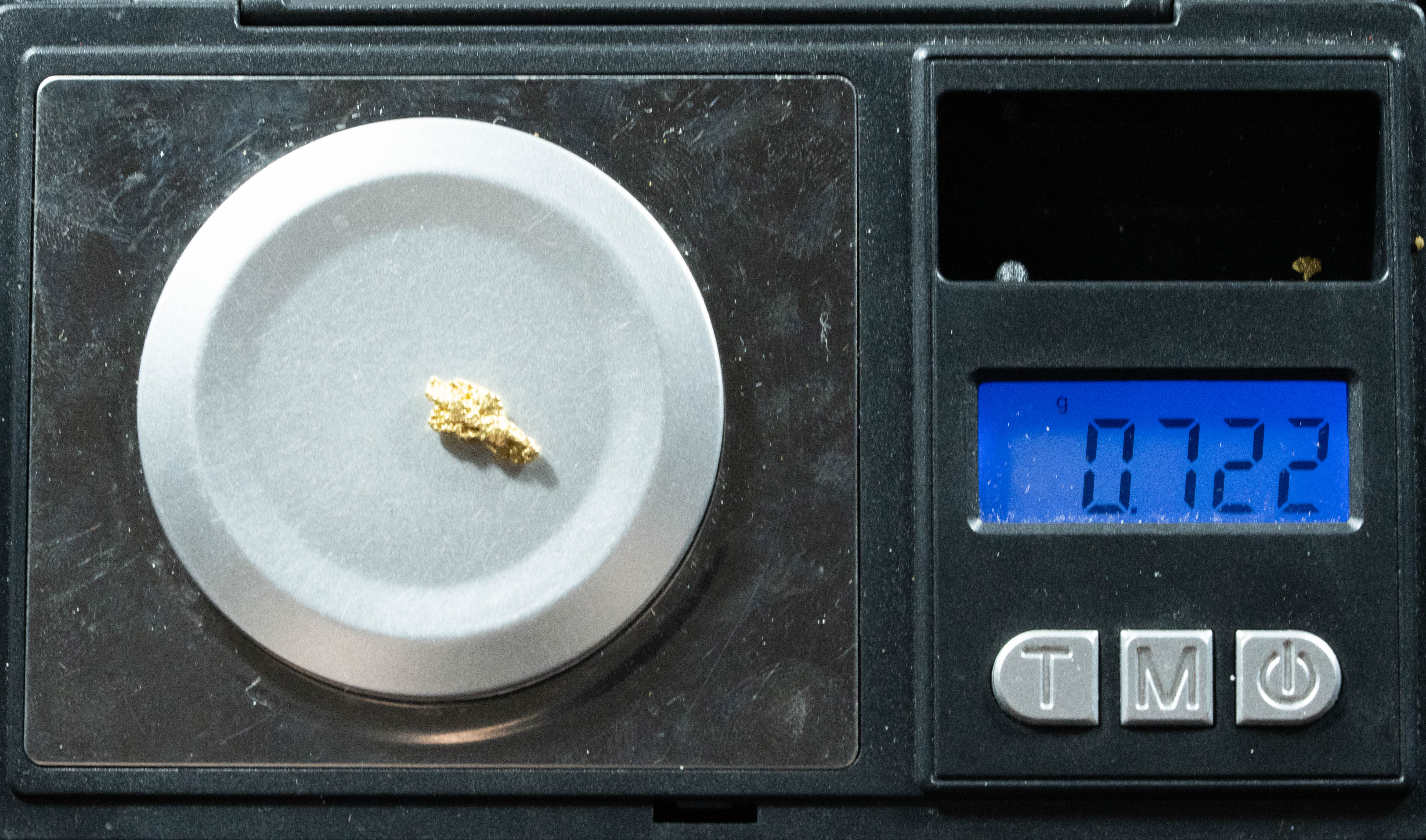 #96 Alaskan BC Natural Gold Nugget .72 Grams Genuine